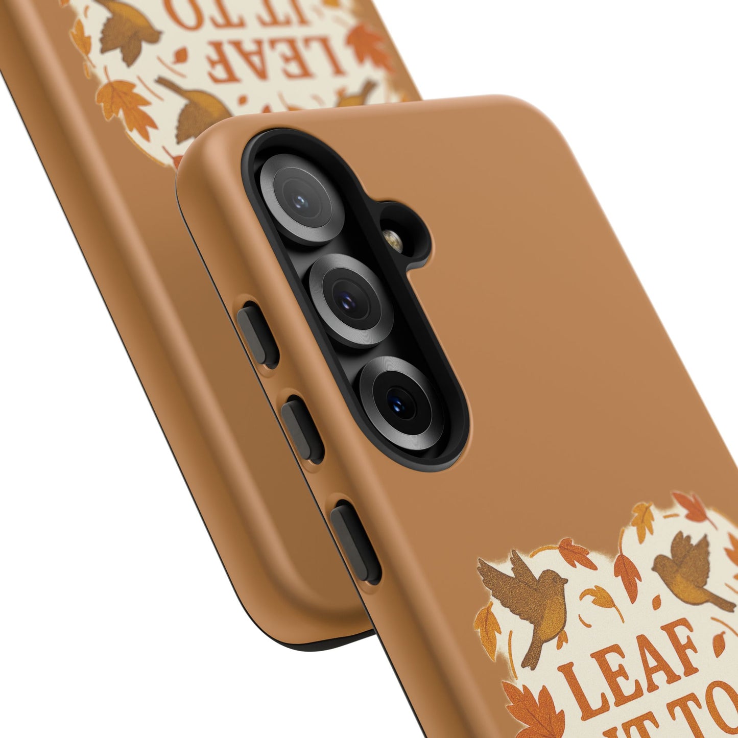 leaf It To The Birds Autumn Themed Phone Case
