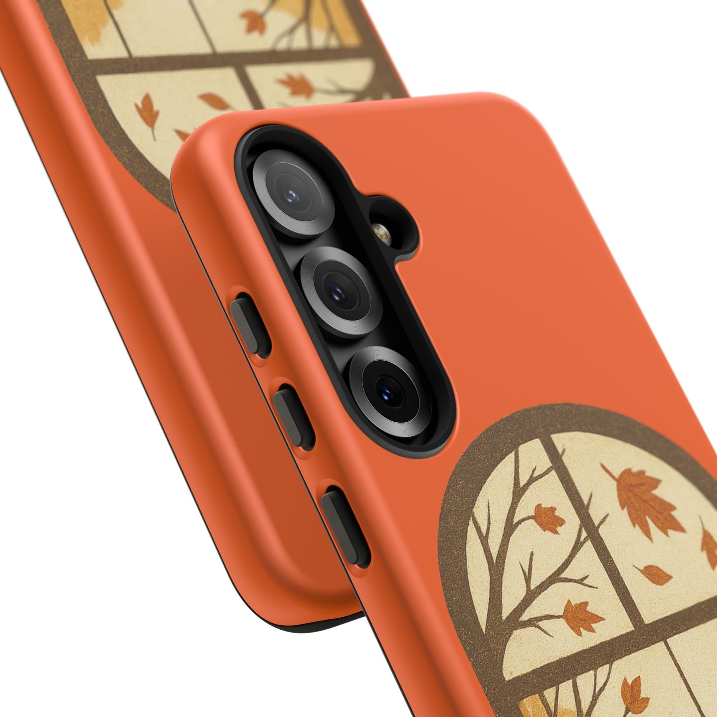 Bird In The Window Autumn Themed Phone Case