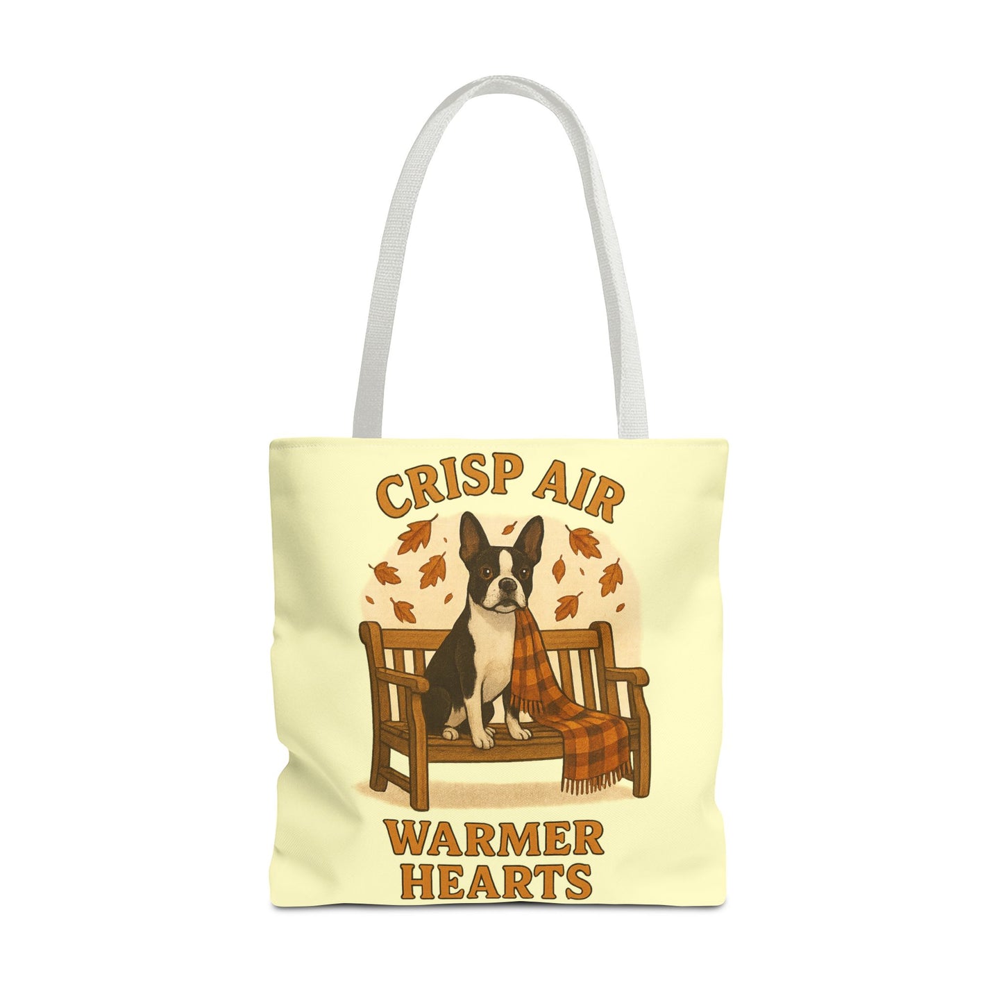 Crisp Air Warmer Hearts Tote Bag