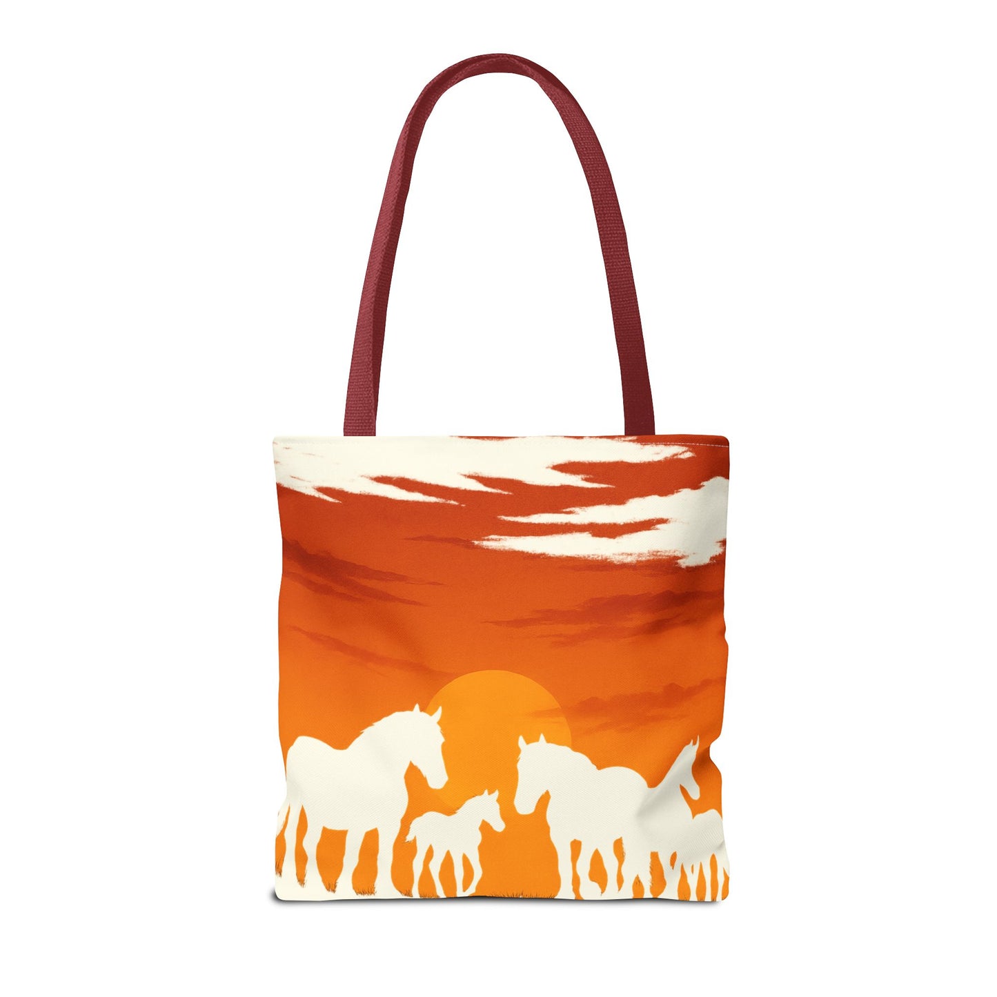 Horses on the Horizon Tote Bag