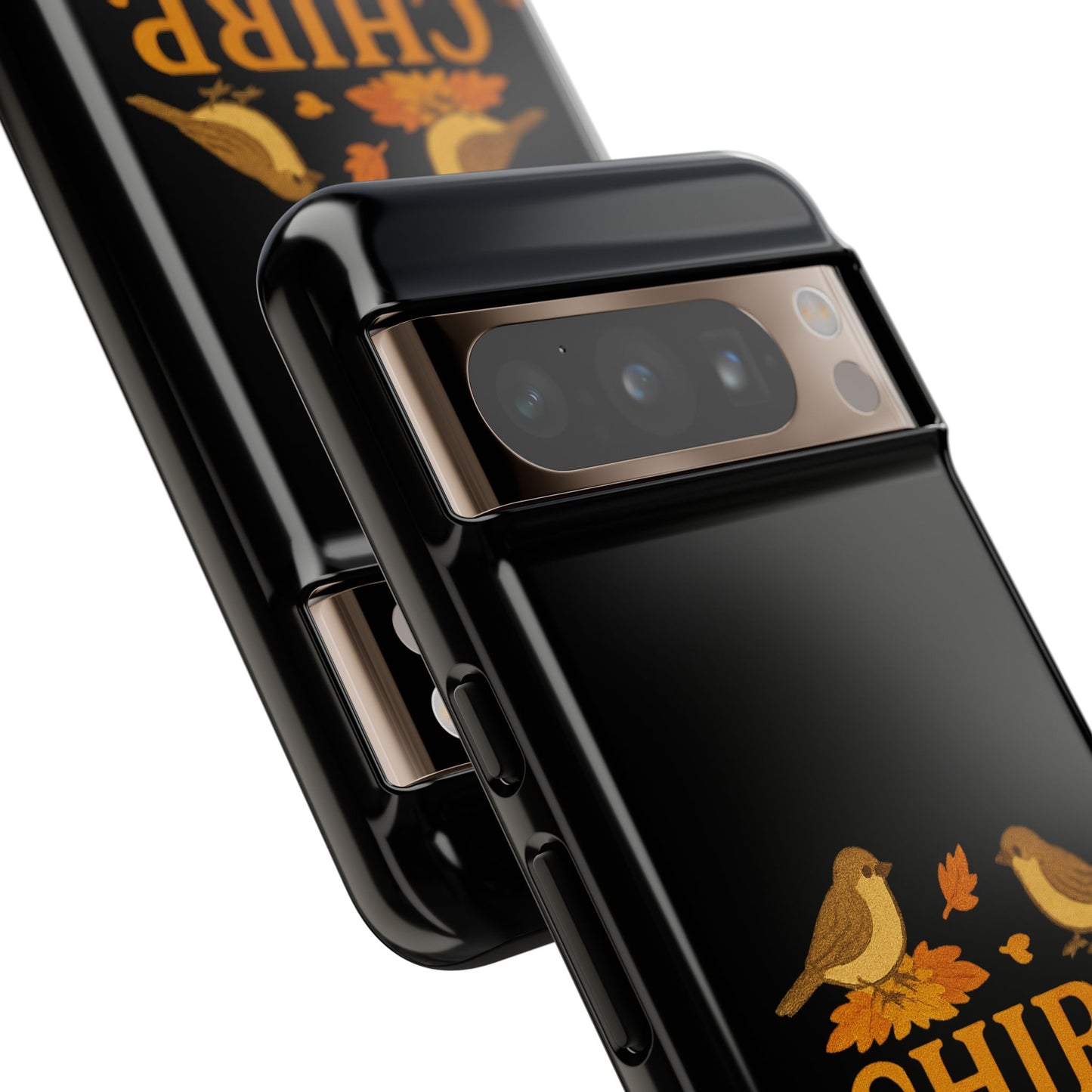 Chirp Crunch Cozy Autumn Themed Phone Case
