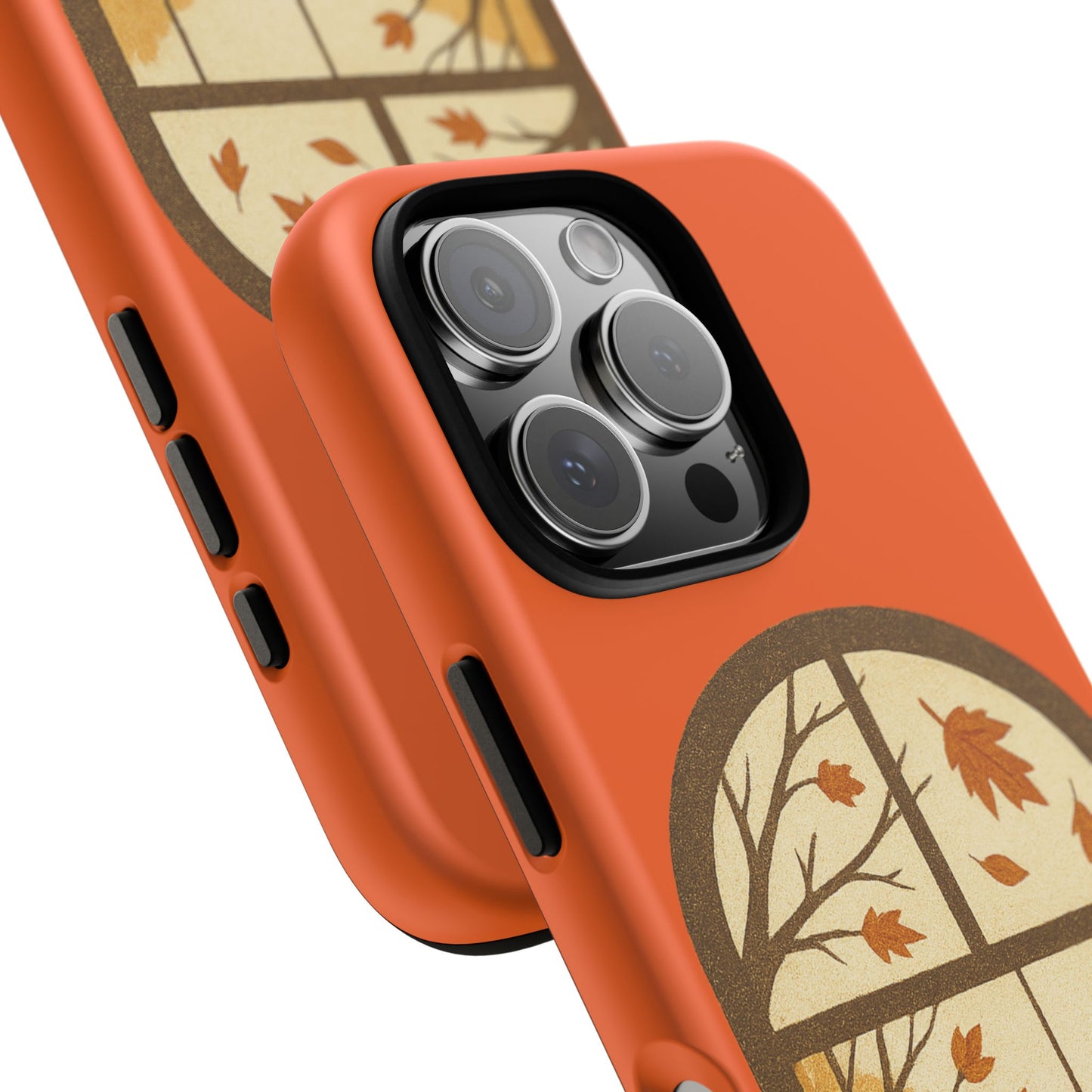 Bird In The Window Autumn Themed Phone Case