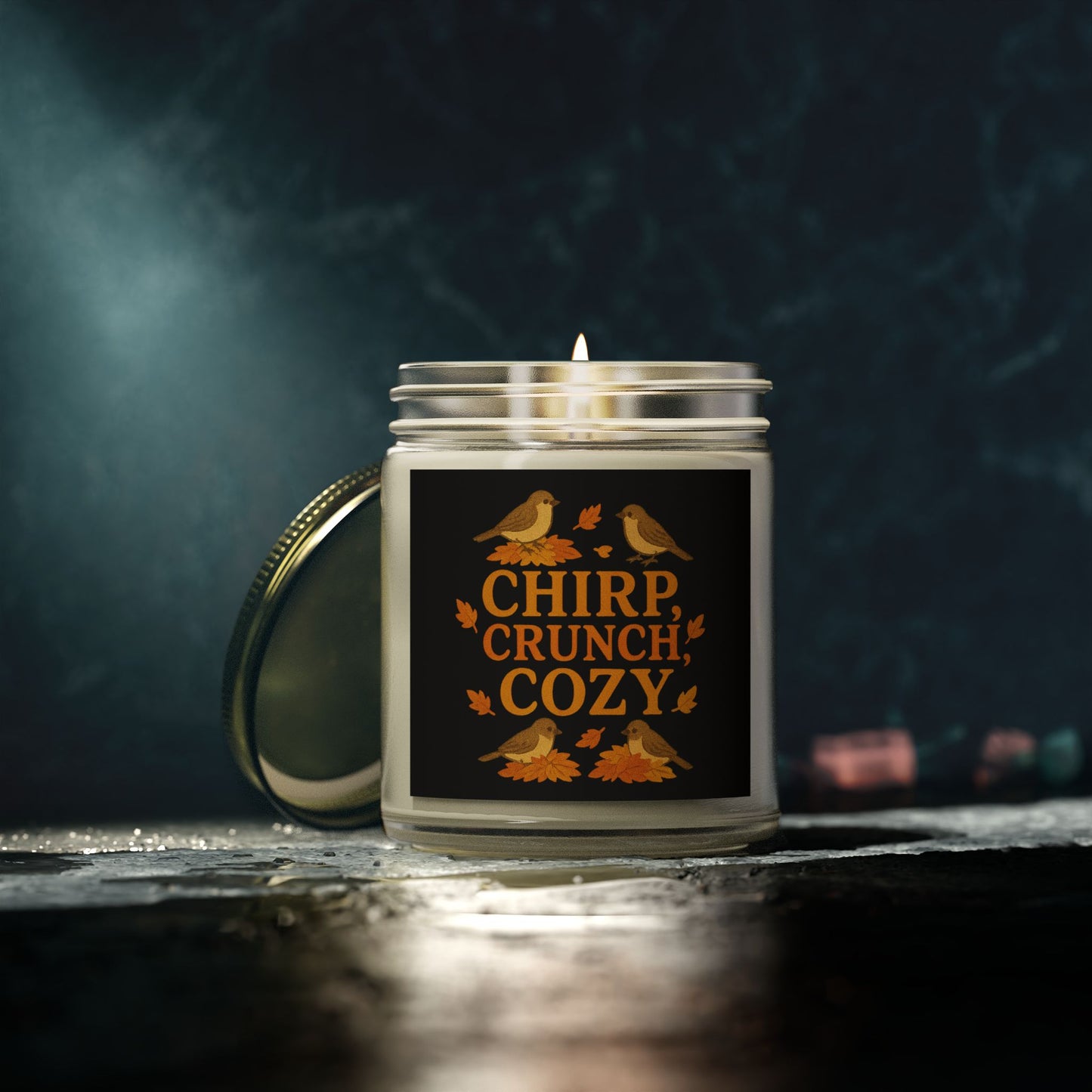 chirp crunch cozy Scented Candle