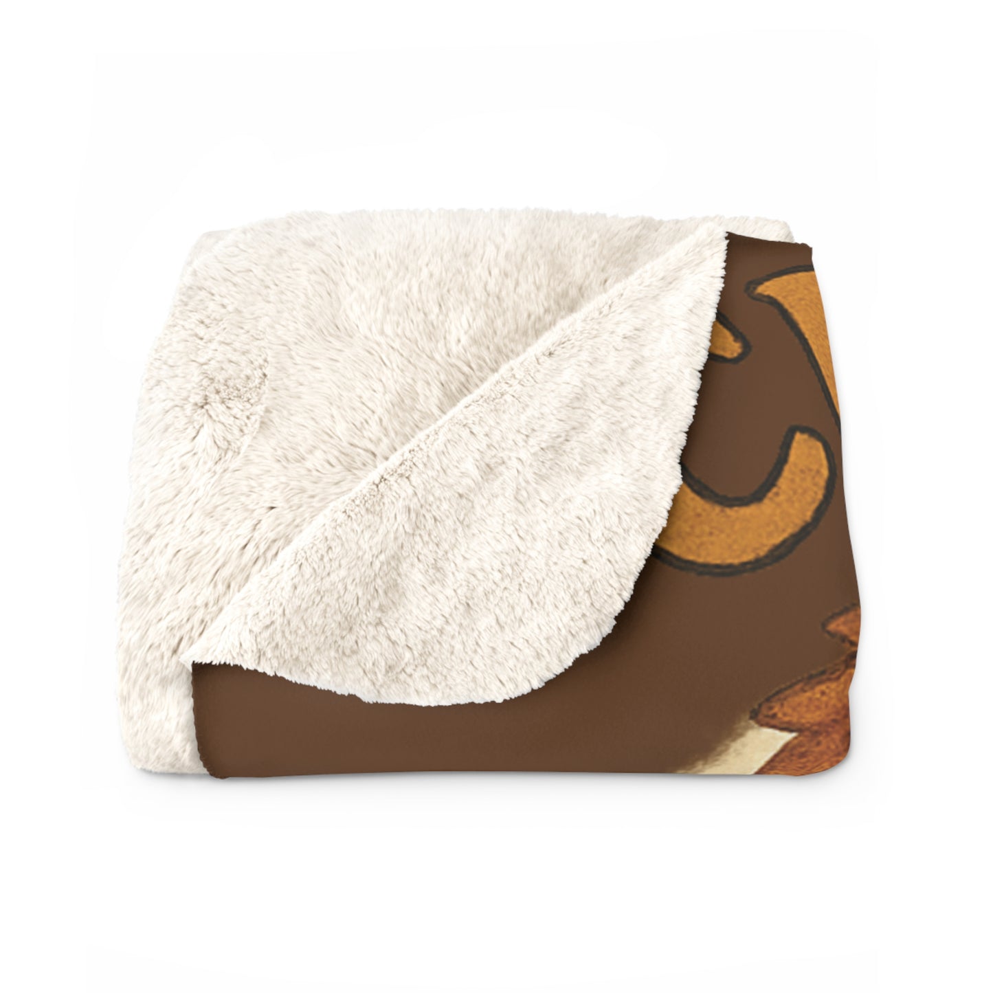 Crisp Air Warmer Hearts Sherpa Fleece Blanket