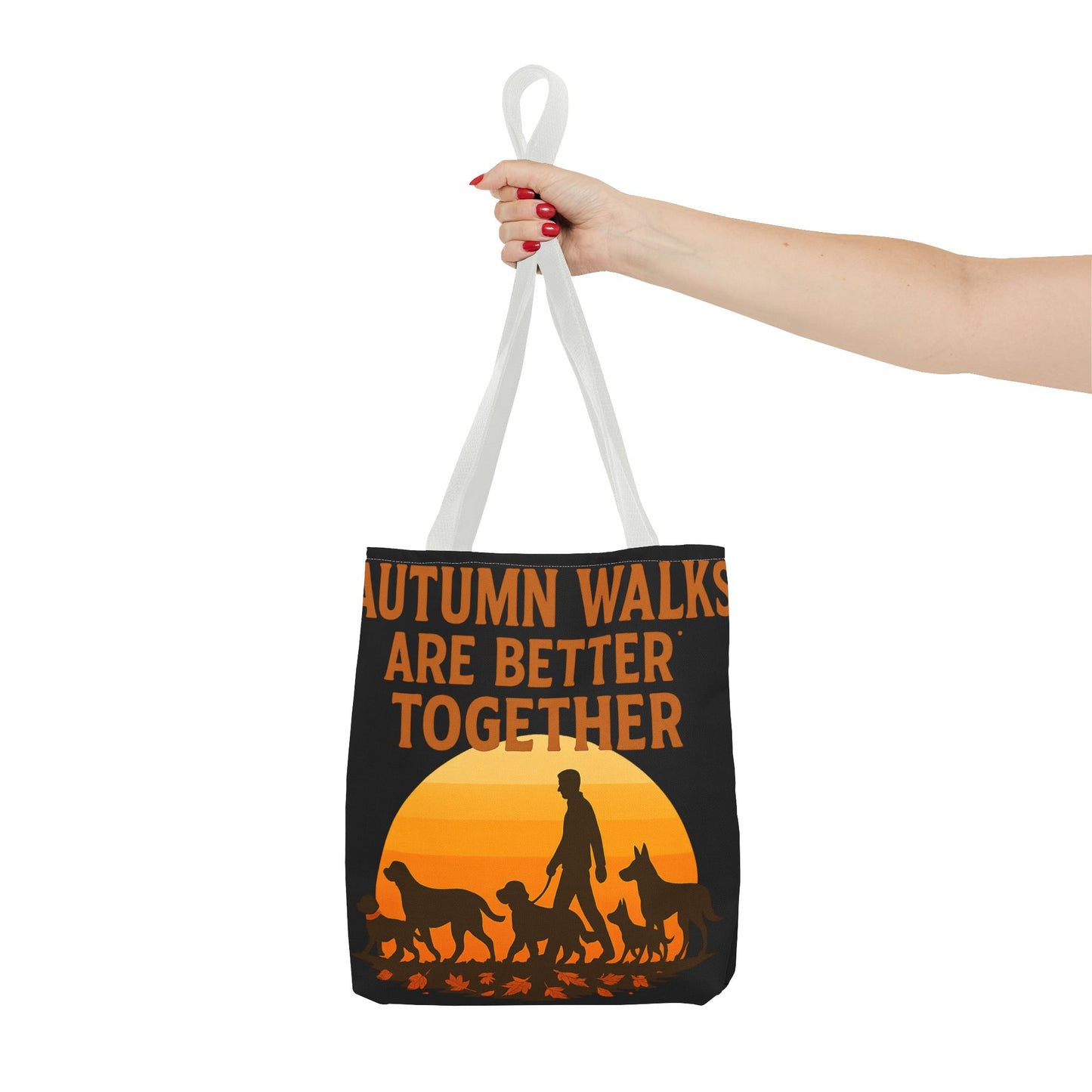 Autumn Walks Are Better Together Tote Bag