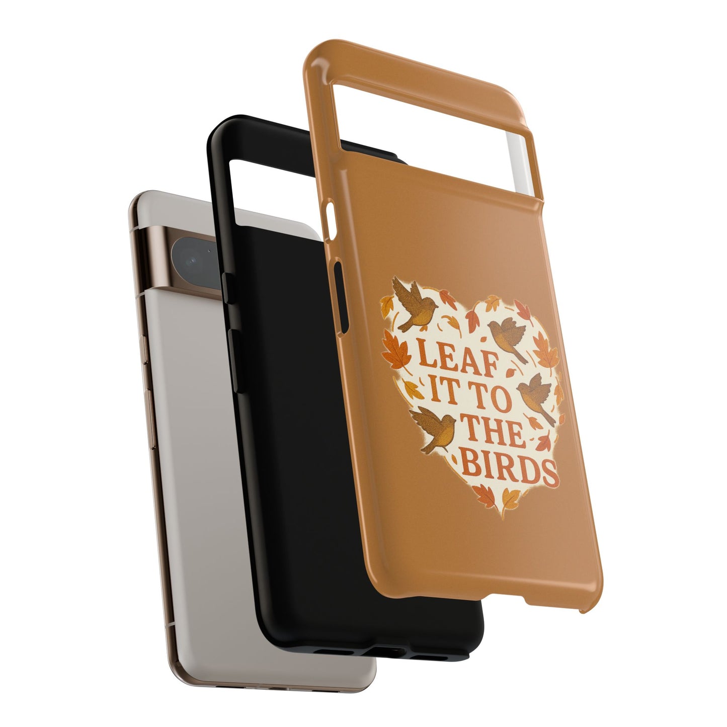 leaf It To The Birds Autumn Themed Phone Case