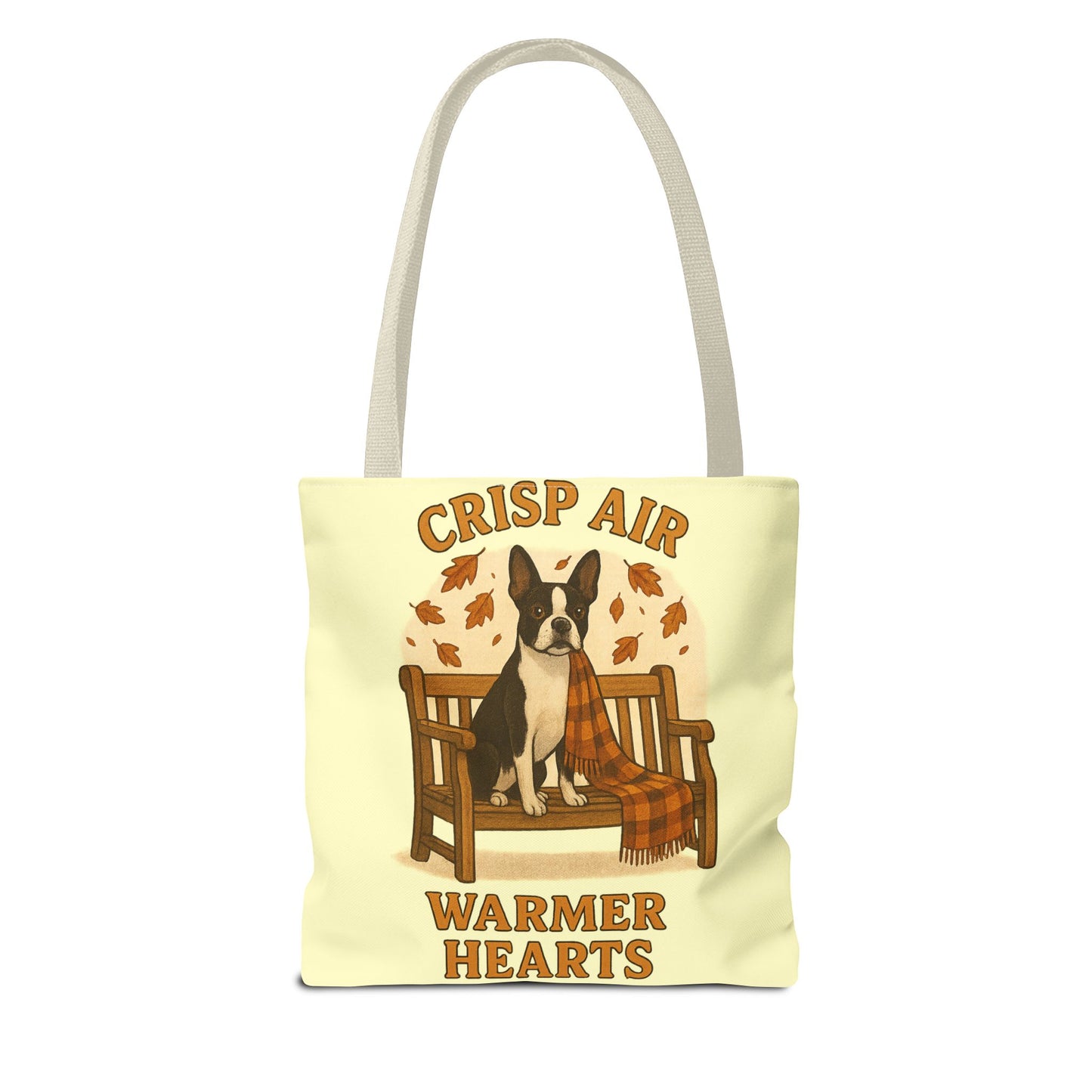 Crisp Air Warmer Hearts Tote Bag
