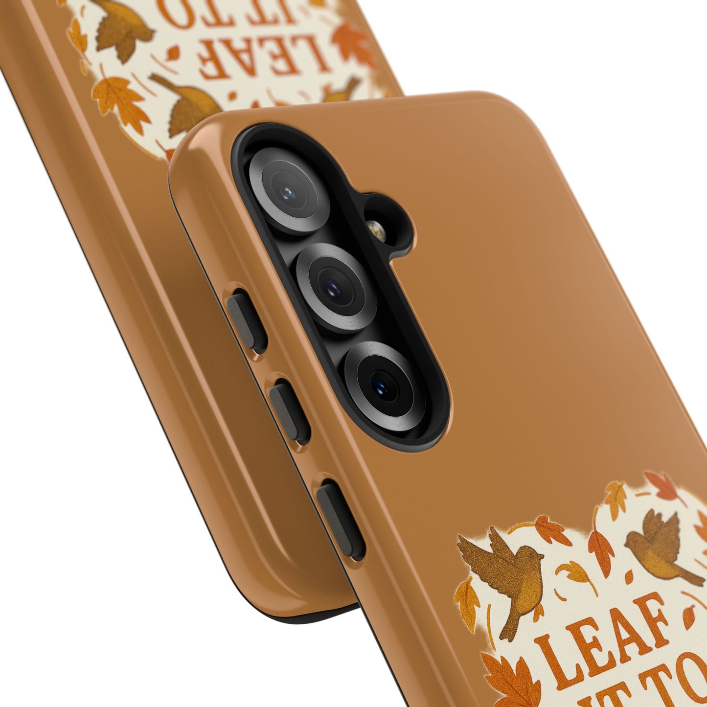 leaf It To The Birds Autumn Themed Phone Case