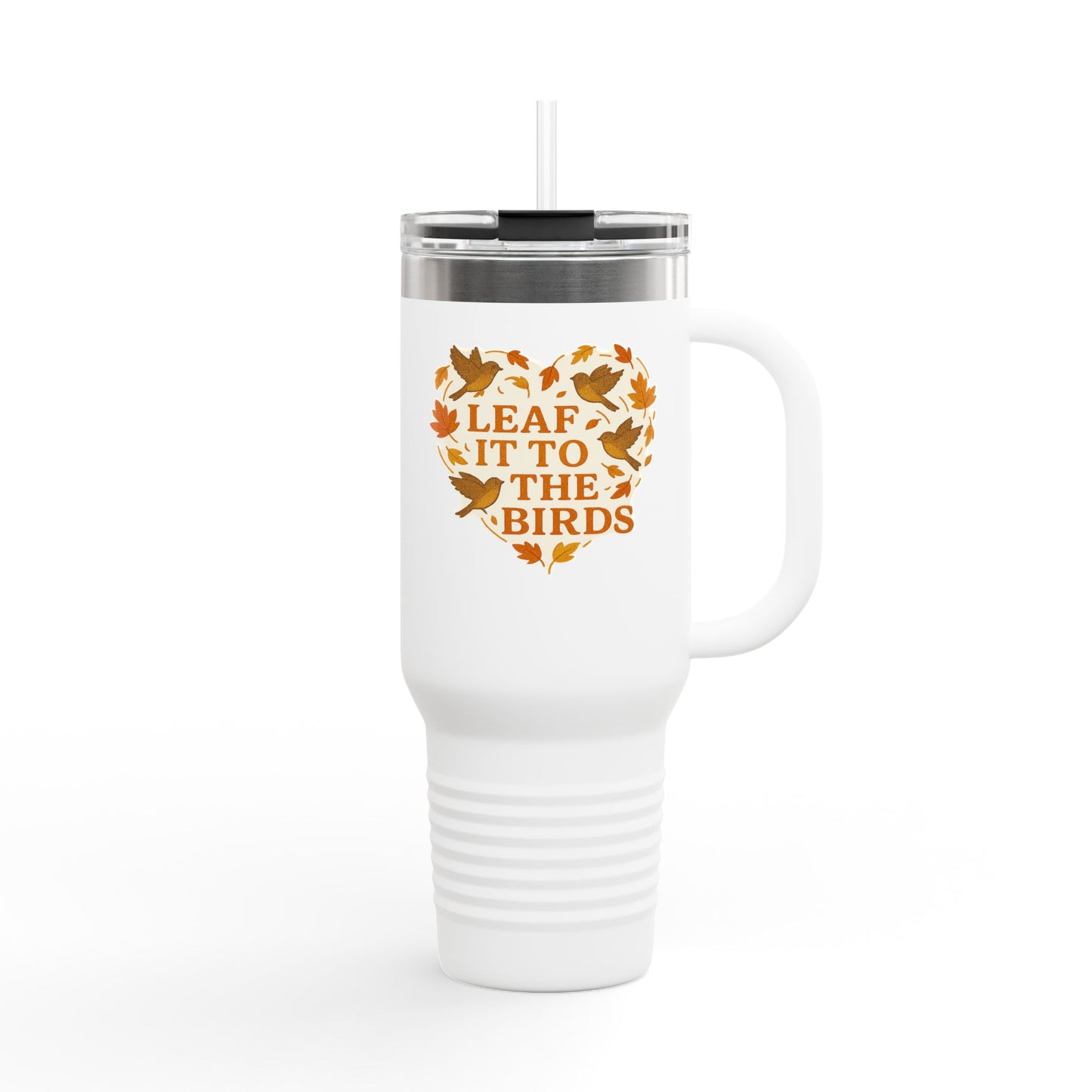 leaf it to the birds Travel Mug