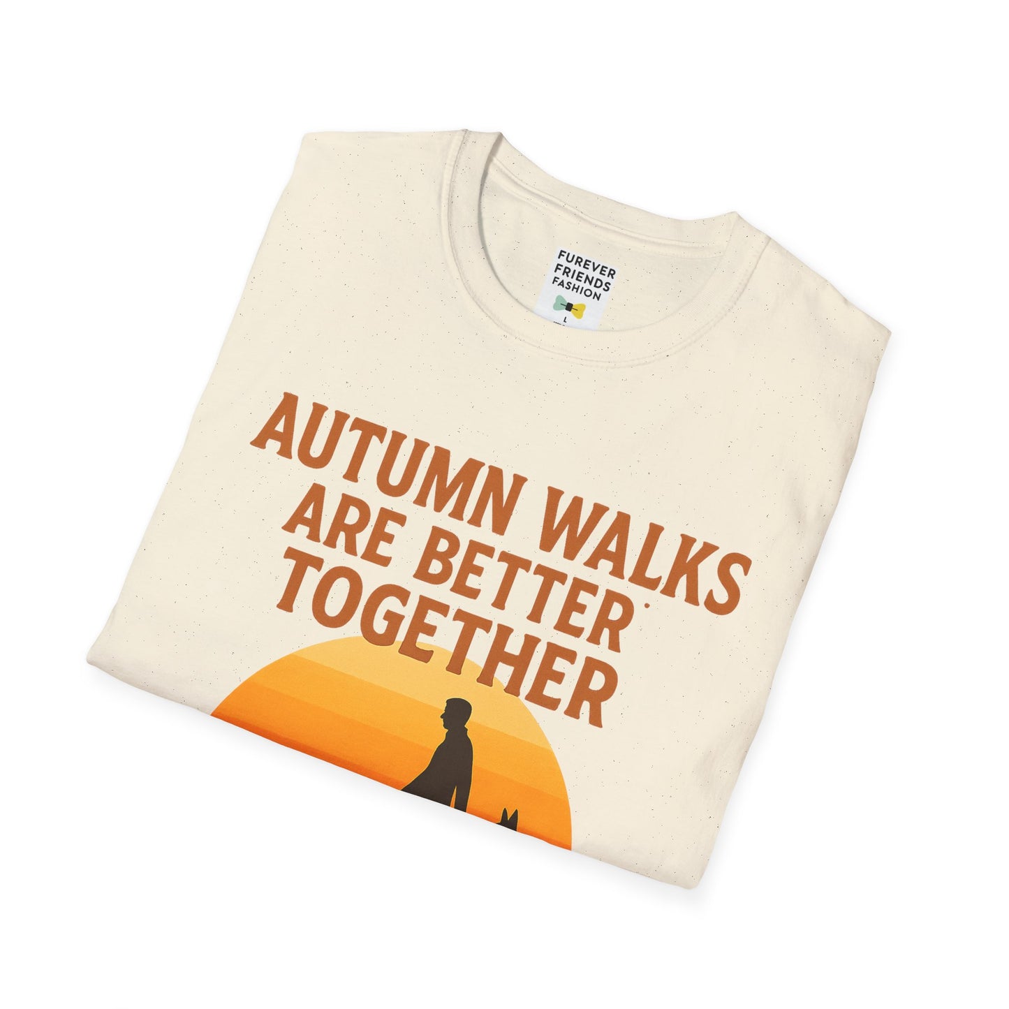 Autumn Walks Unisex T-Shirt, Casual Tee