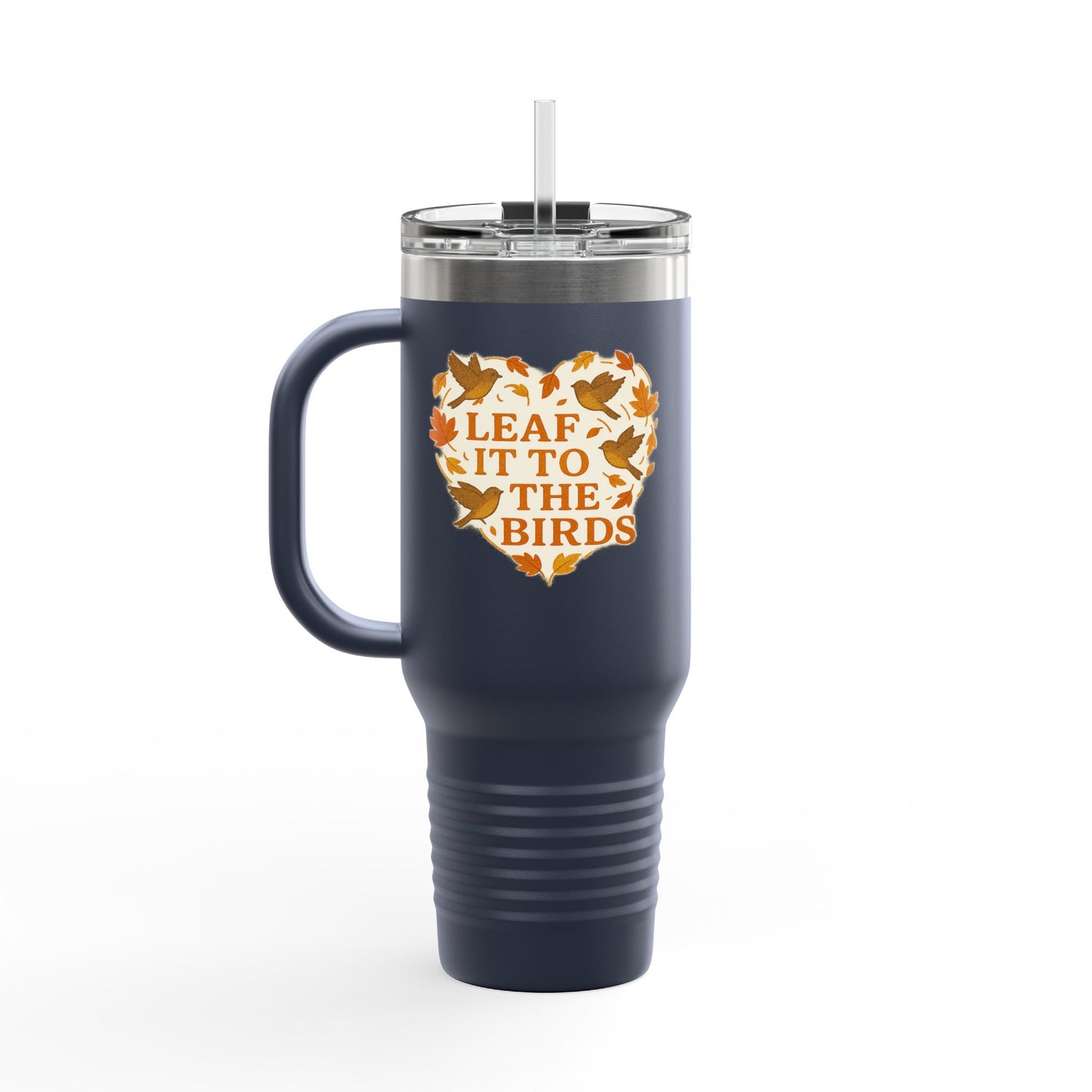 leaf it to the birds Travel Mug