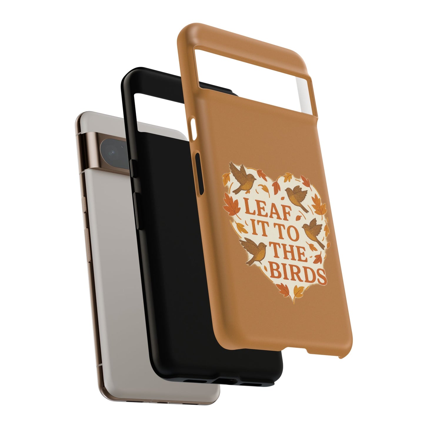 leaf It To The Birds Autumn Themed Phone Case