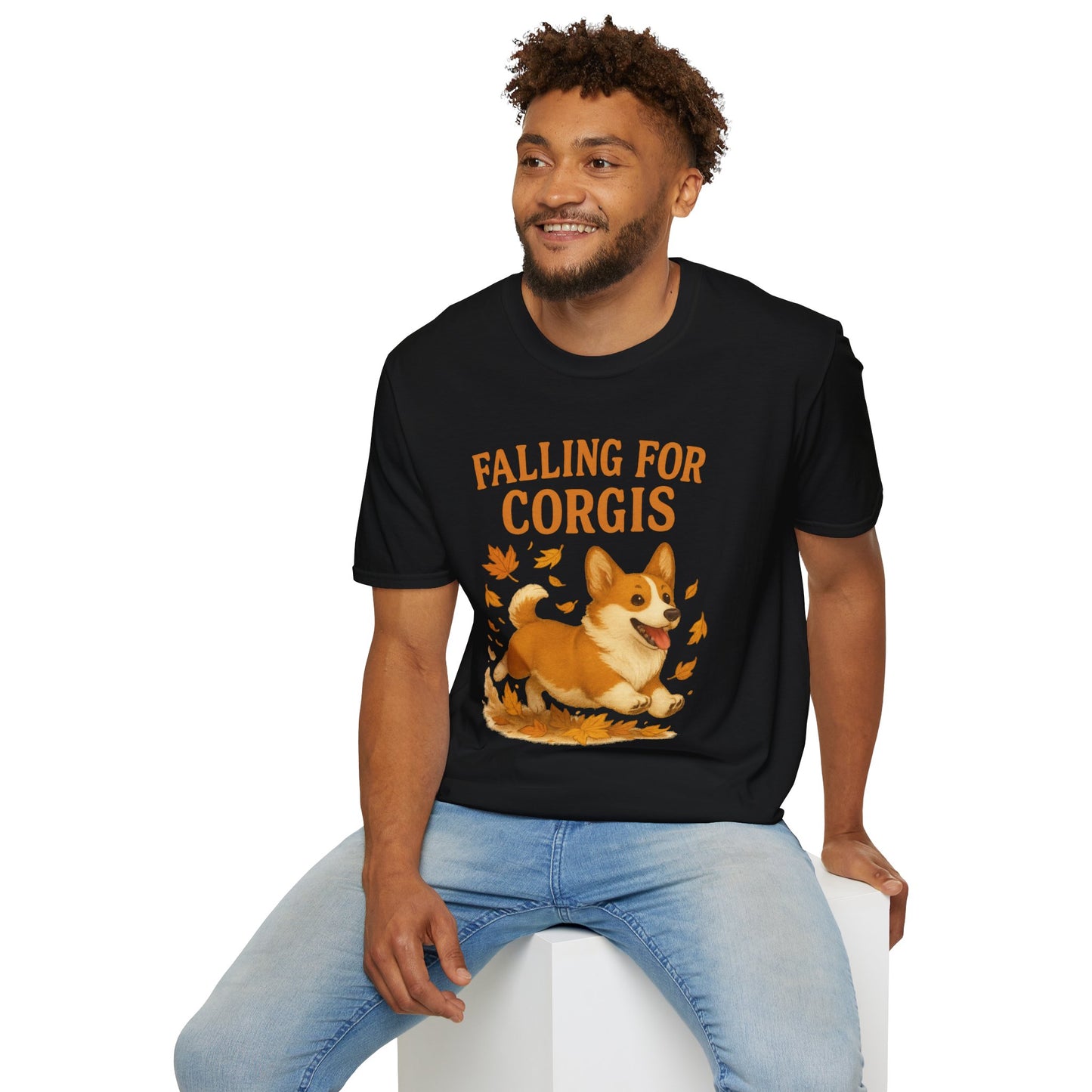 Falling For Corgis Unisex T-Shirt