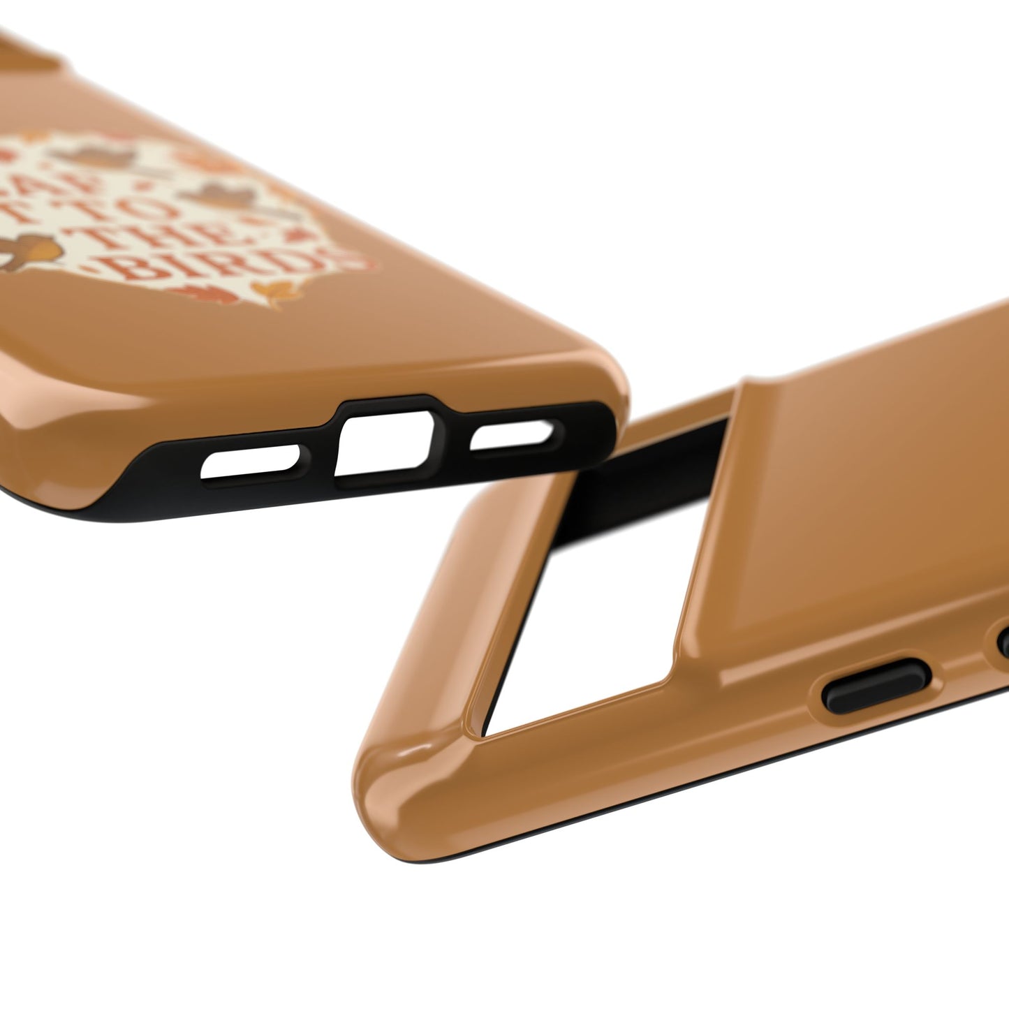 leaf It To The Birds Autumn Themed Phone Case