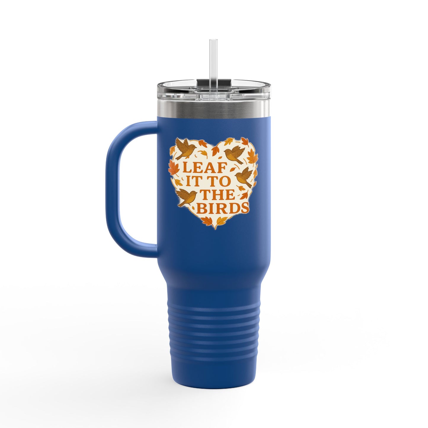leaf it to the birds Travel Mug