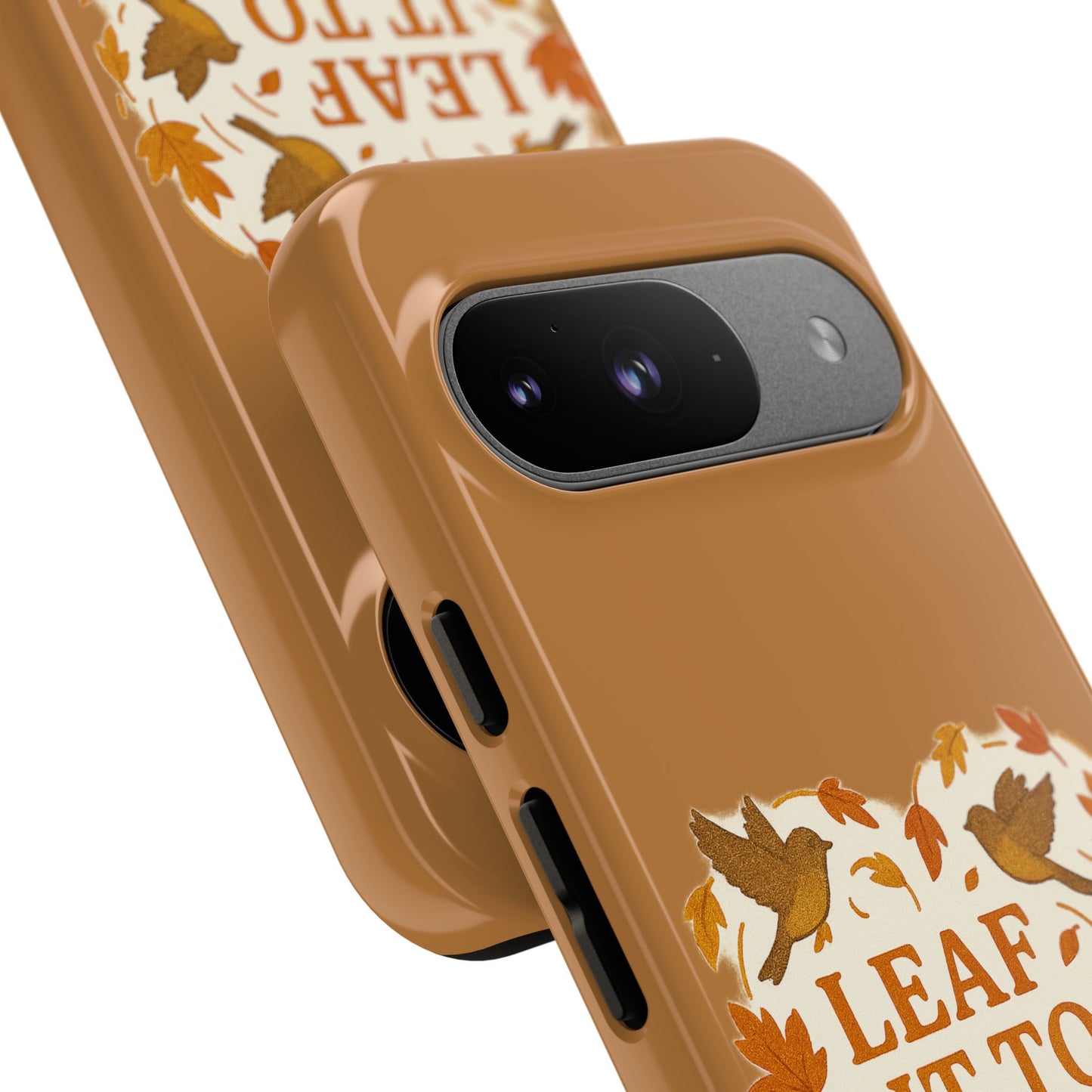 leaf It To The Birds Autumn Themed Phone Case