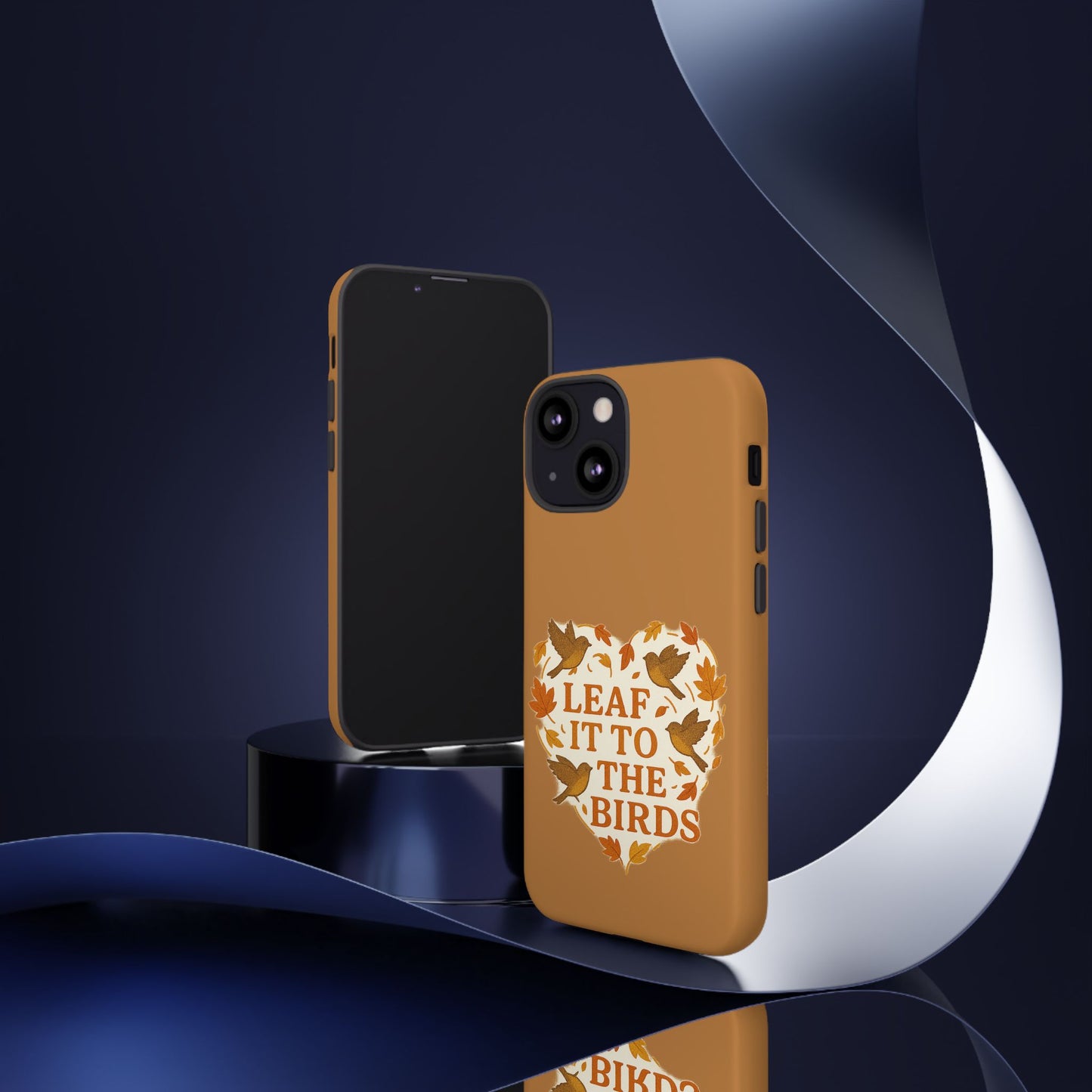 leaf It To The Birds Autumn Themed Phone Case