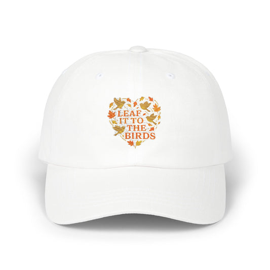 leaf It To The Birds Autumn Themed Cap