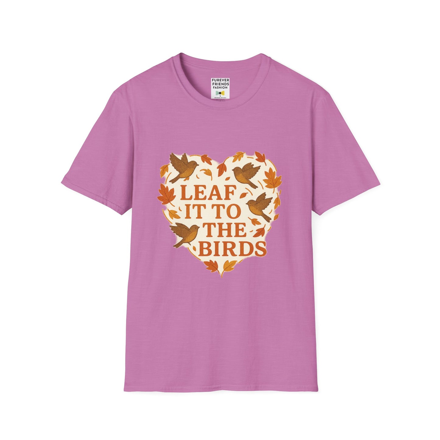 leaf It To The Birds Autumn Themed Tee