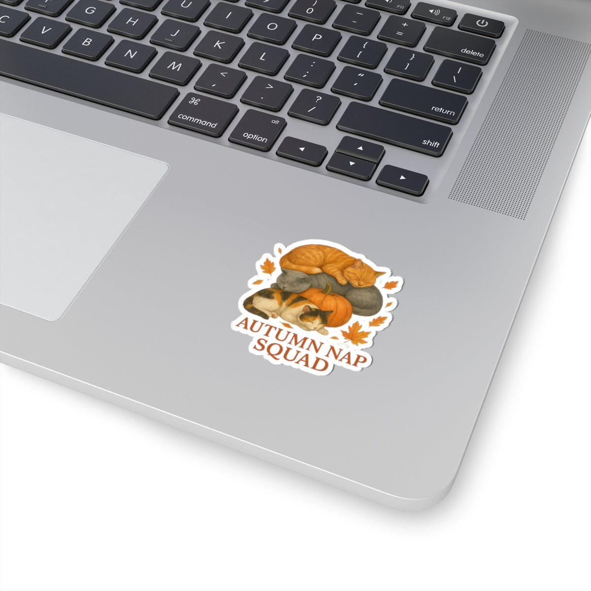 Autumn Nap Squad Autumn Cat Sticker