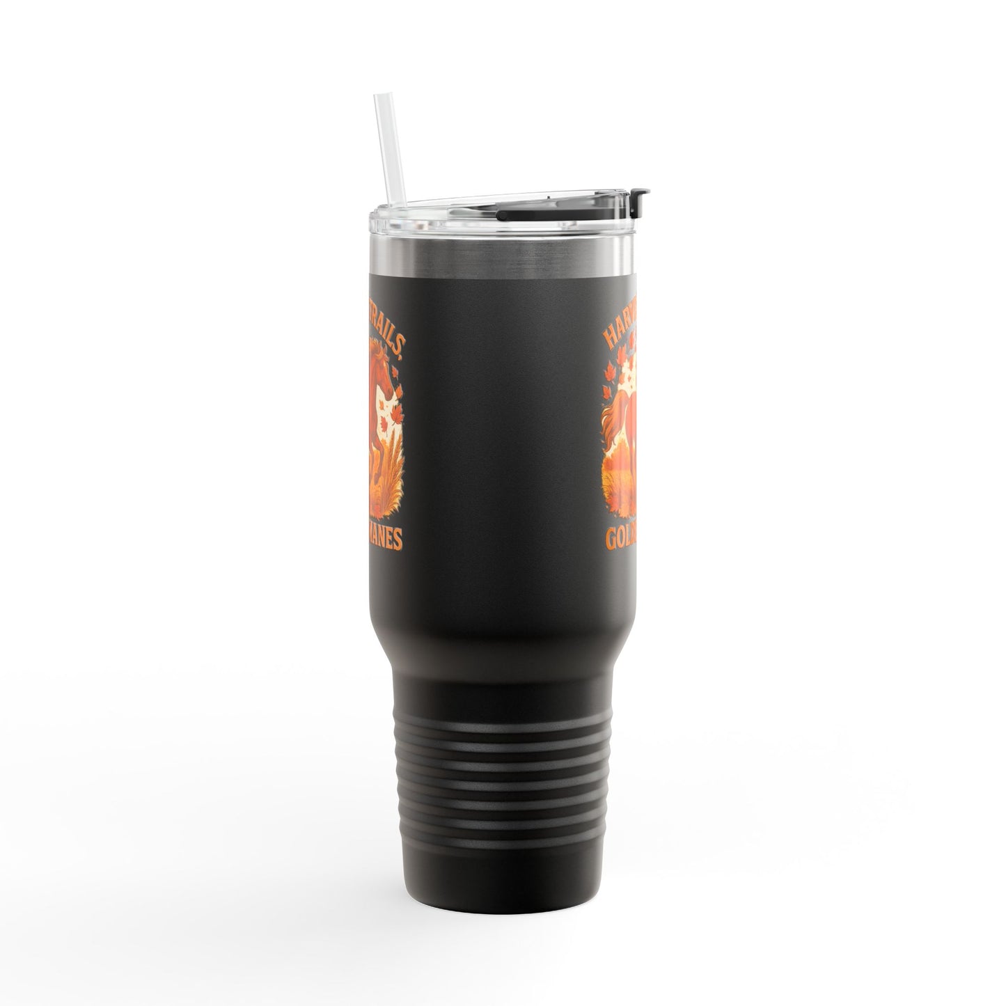 Harvest Trails Golden Manes Autumn Themed Travel Mug