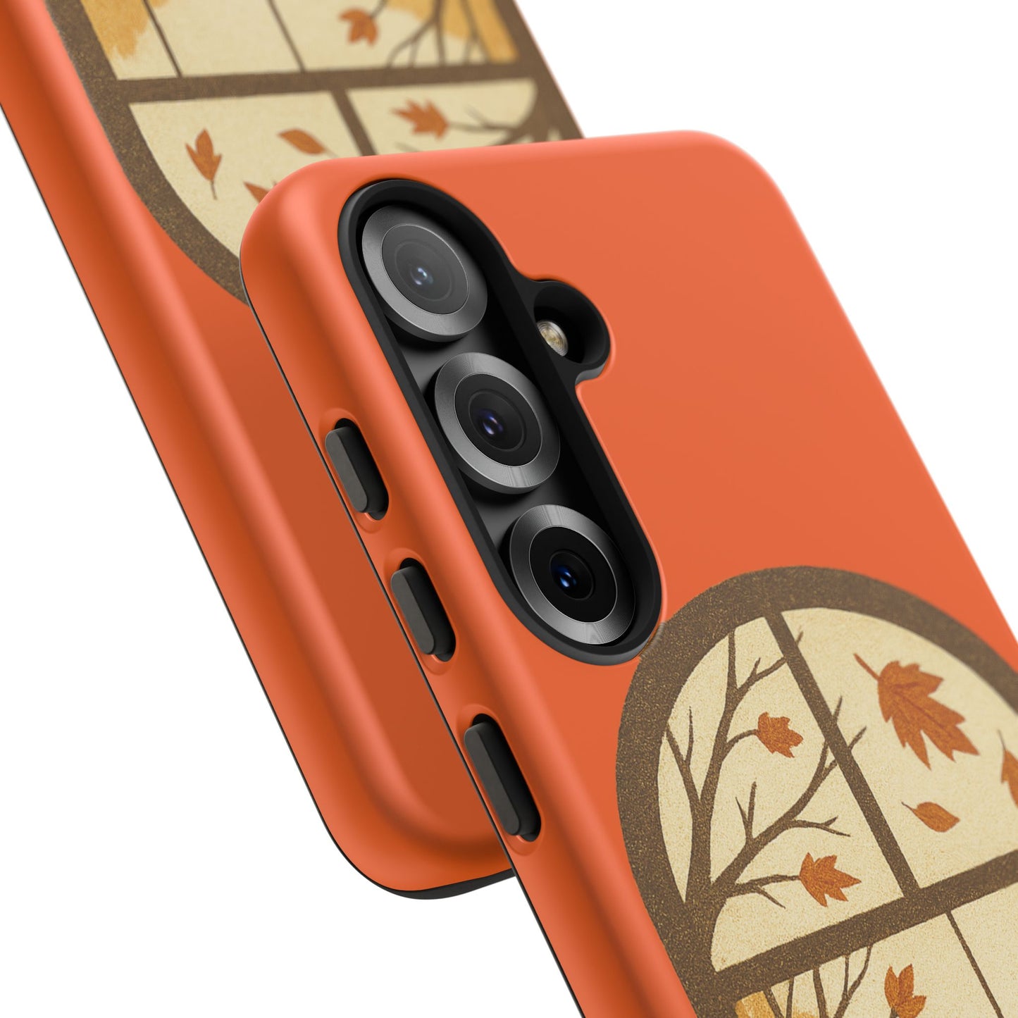 Bird In The Window Autumn Themed Phone Case