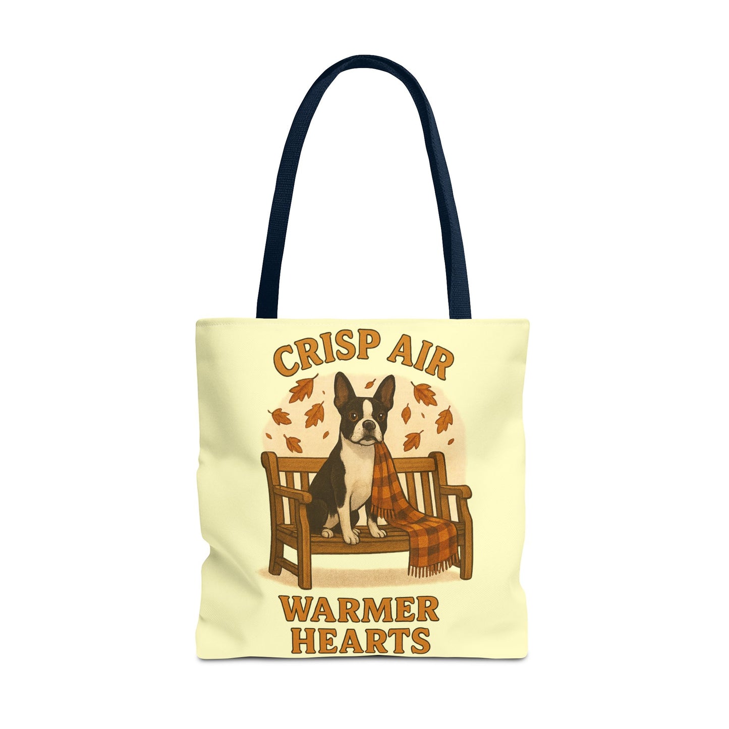 Crisp Air Warmer Hearts Tote Bag