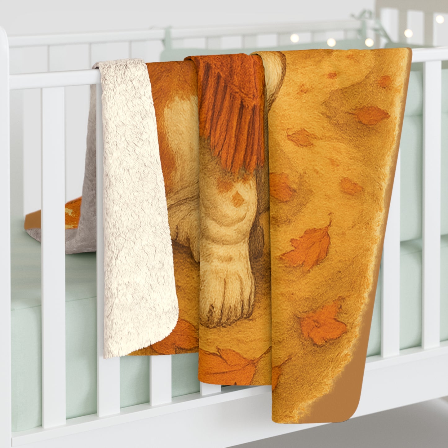 Basset Hound Sherpa Fleece Blanket