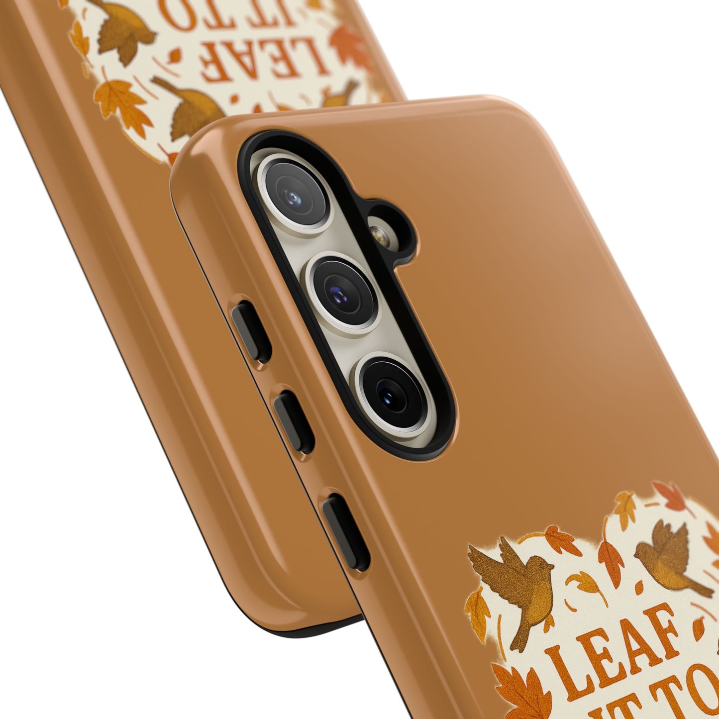 leaf It To The Birds Autumn Themed Phone Case
