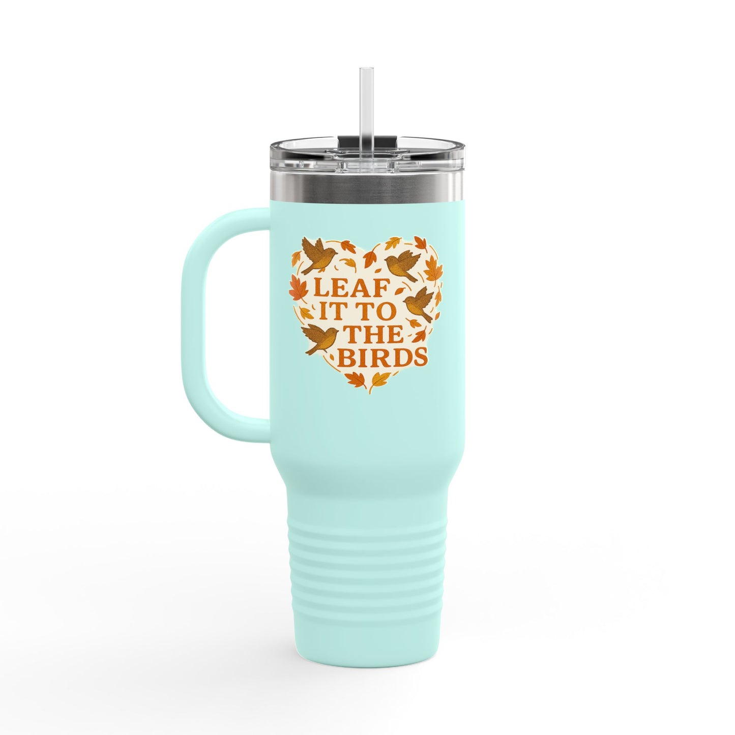 leaf it to the birds Travel Mug