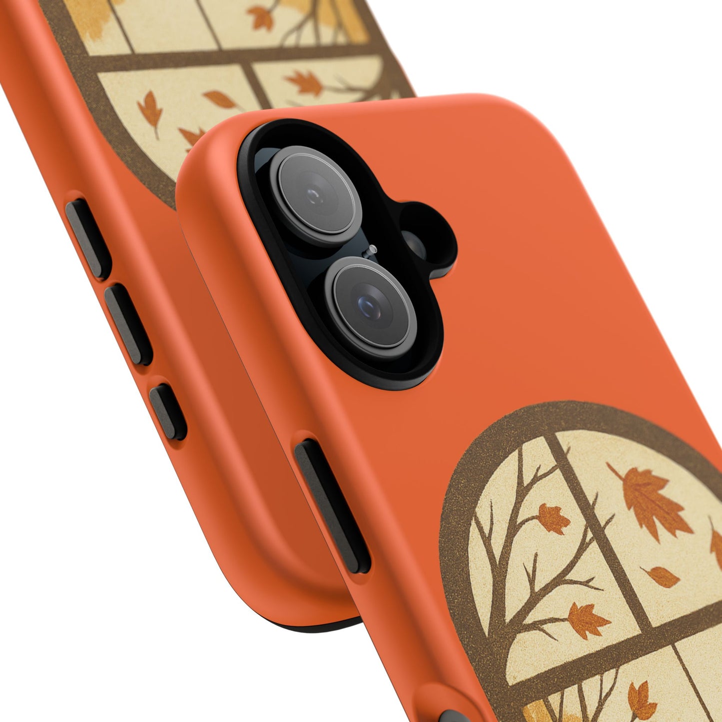 Bird In The Window Autumn Themed Phone Case