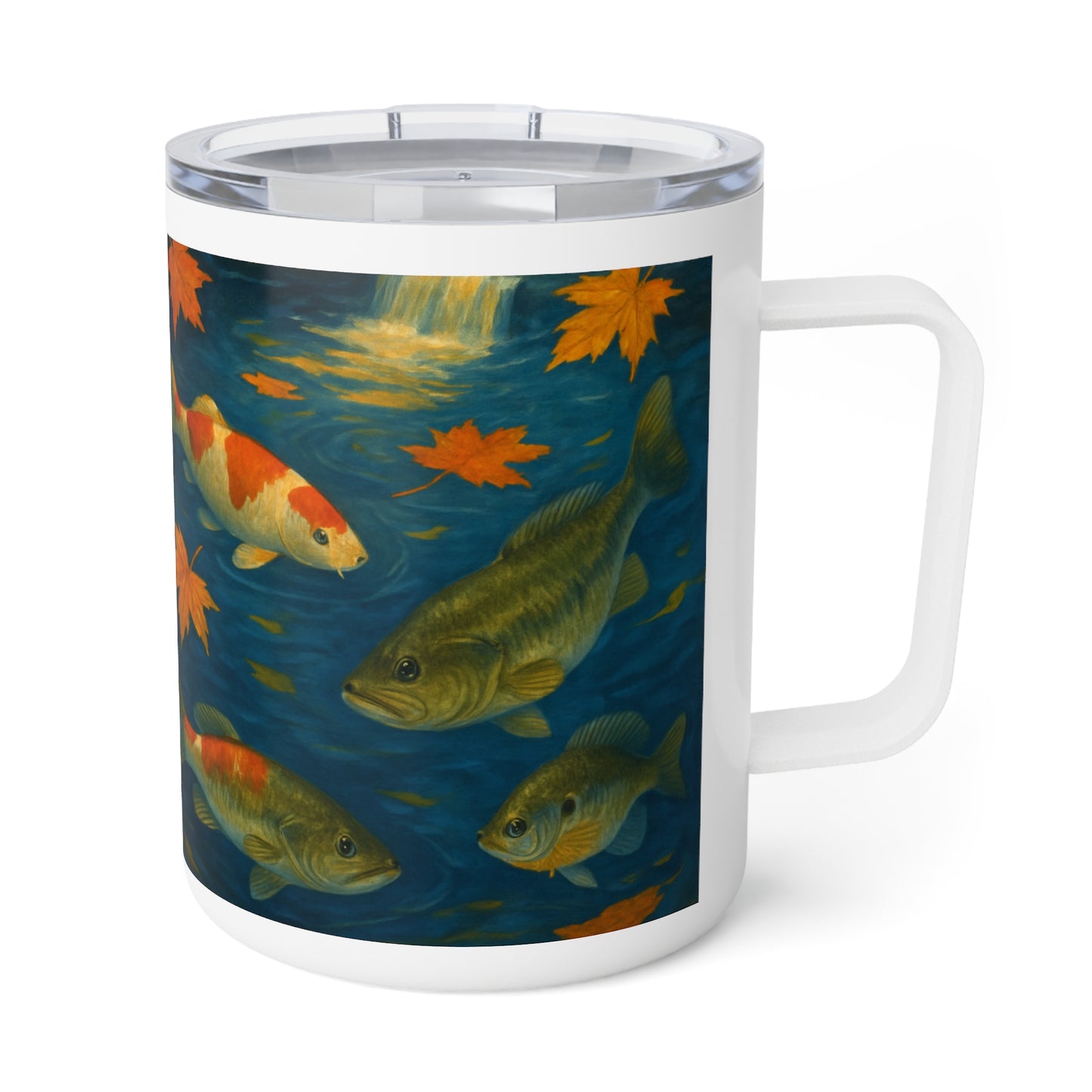 Fall Fish Insulated Coffee Mug