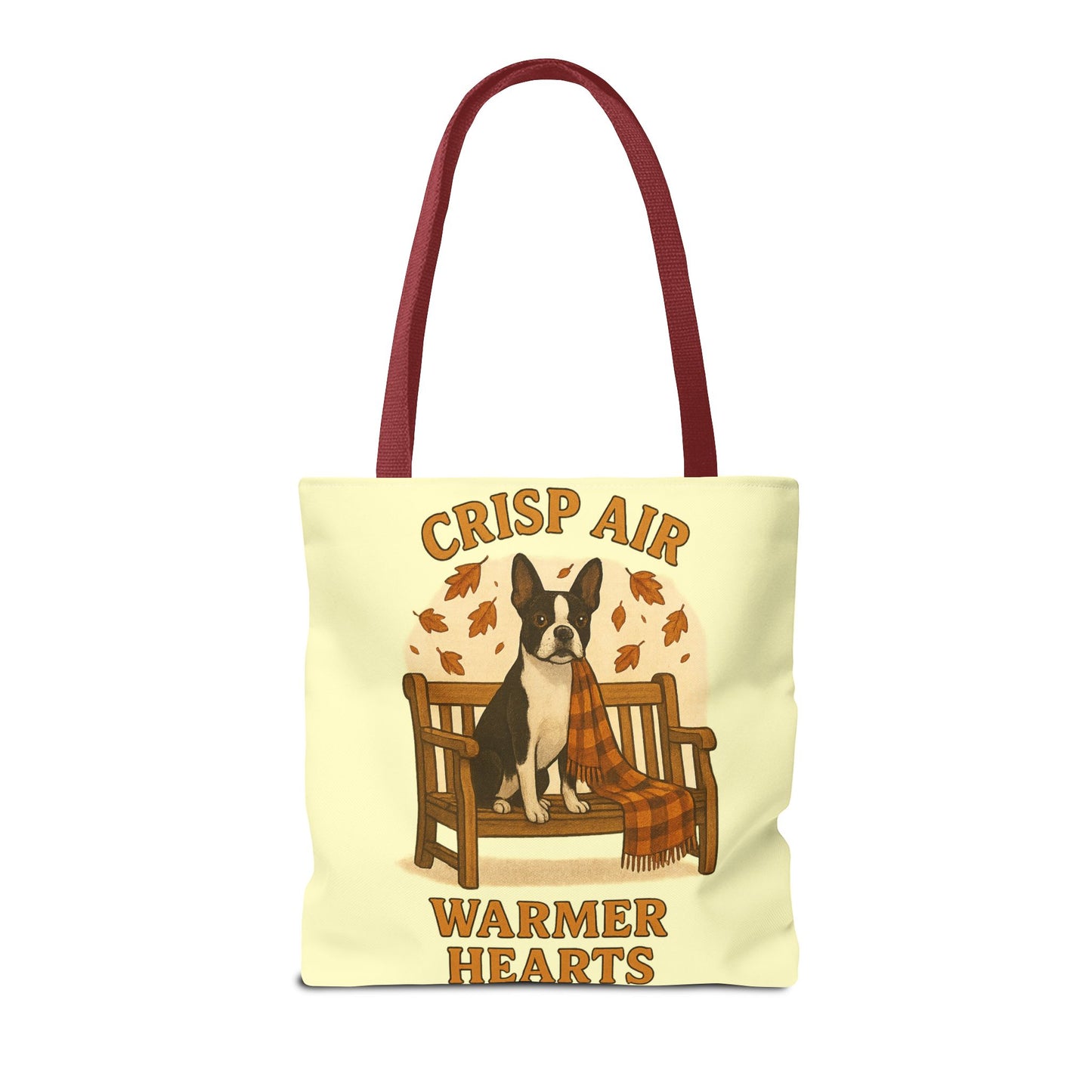 Crisp Air Warmer Hearts Tote Bag