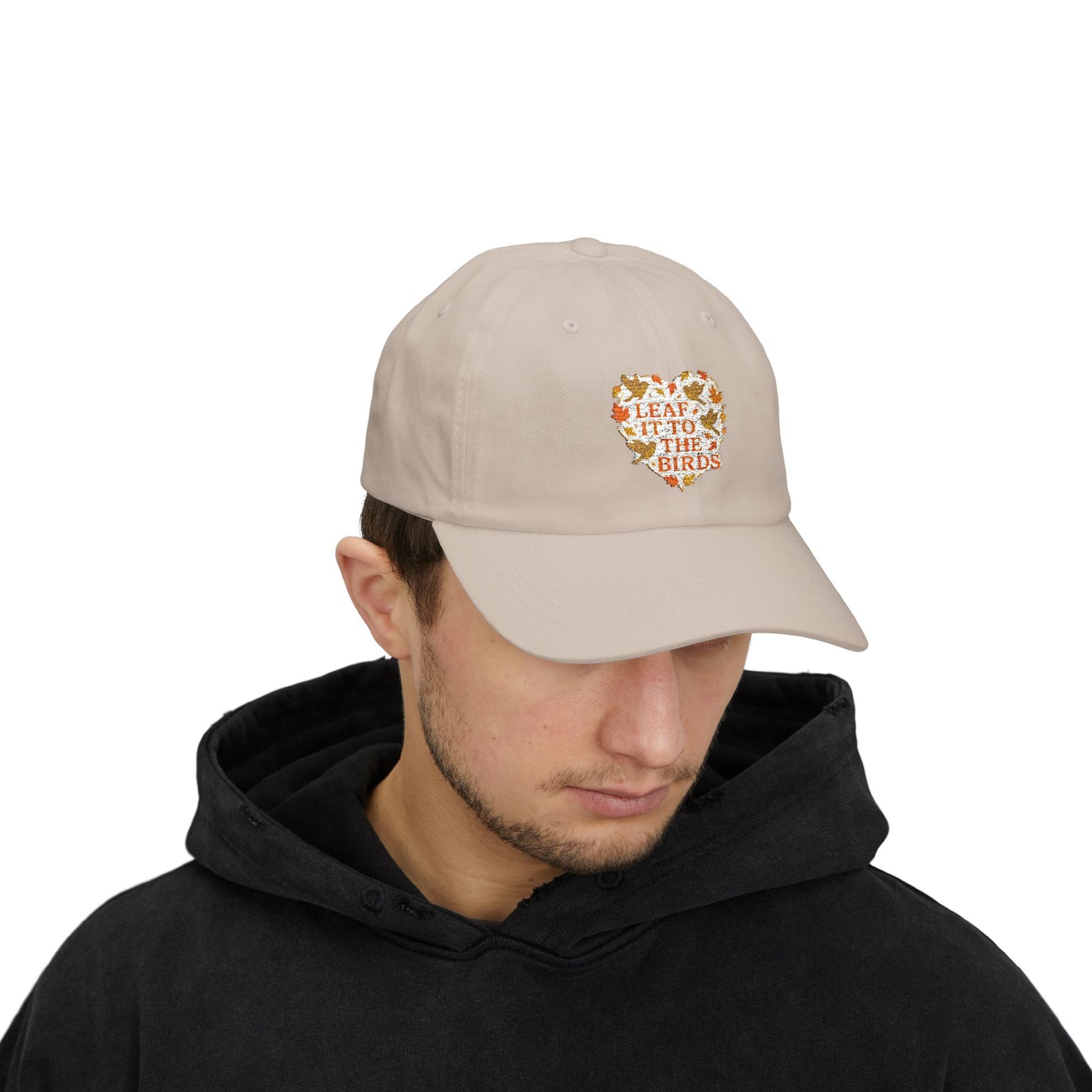 leaf It To The Birds Autumn Themed Cap