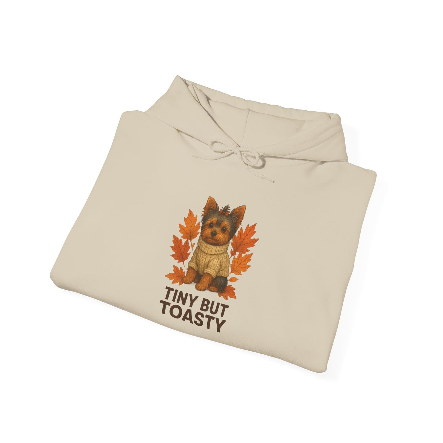 Tiny But Toasty Autumn Themed Hoodie