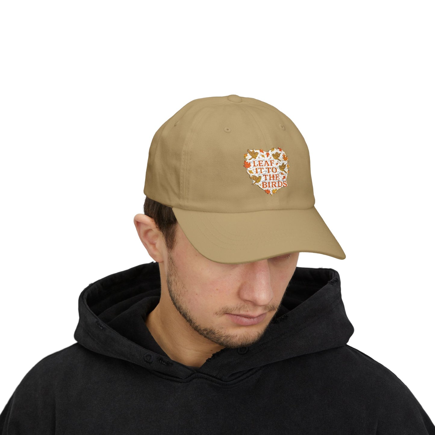 leaf It To The Birds Autumn Themed Cap