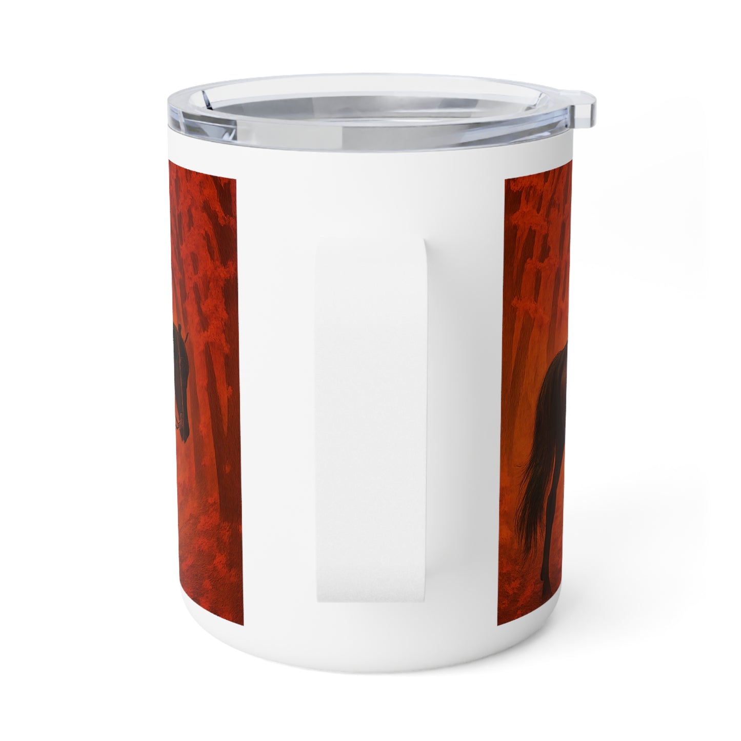 Evening Ride Autumn Themed Insulated Coffee Mug