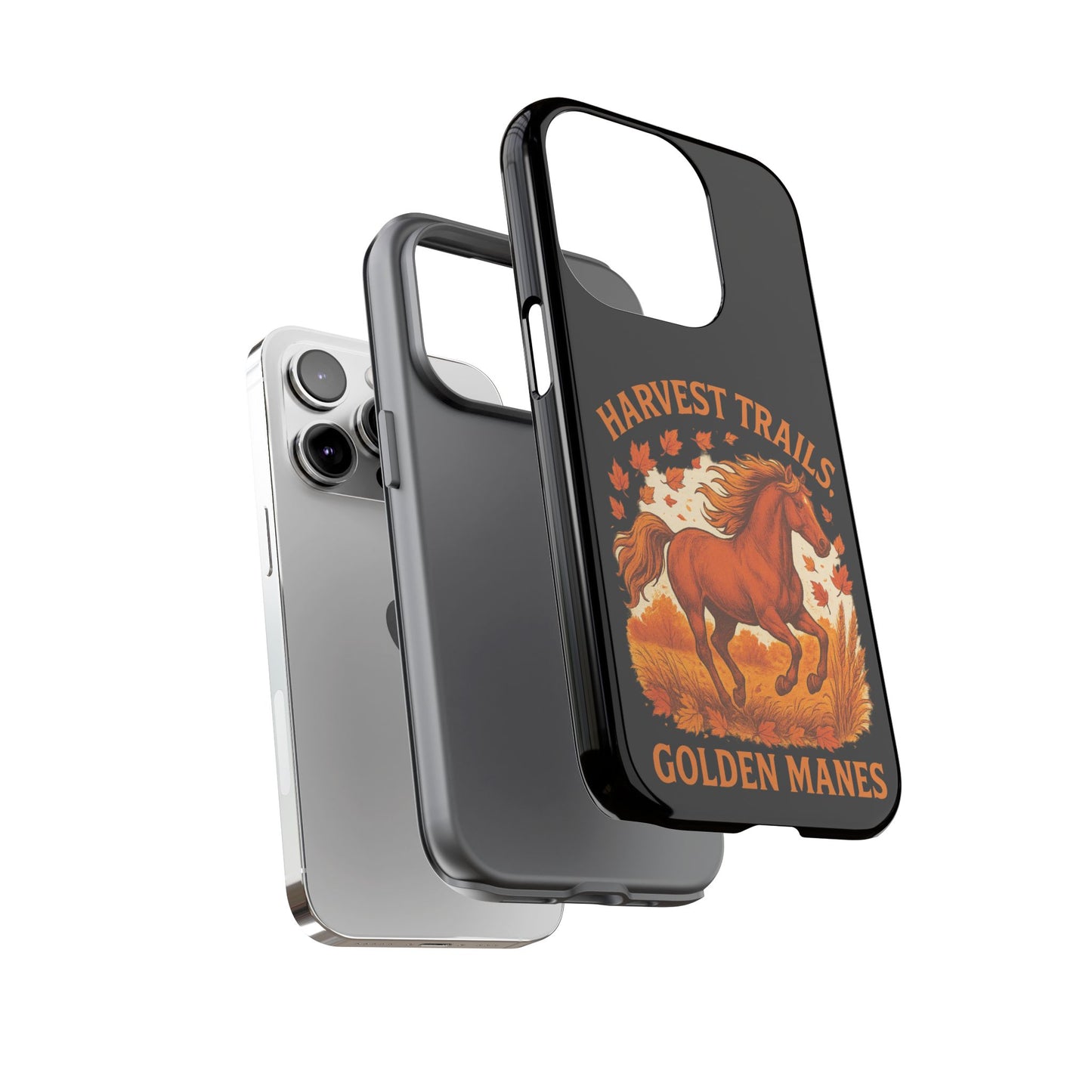 Harvest Trails Golden Manes Autumn Themed Phone Case
