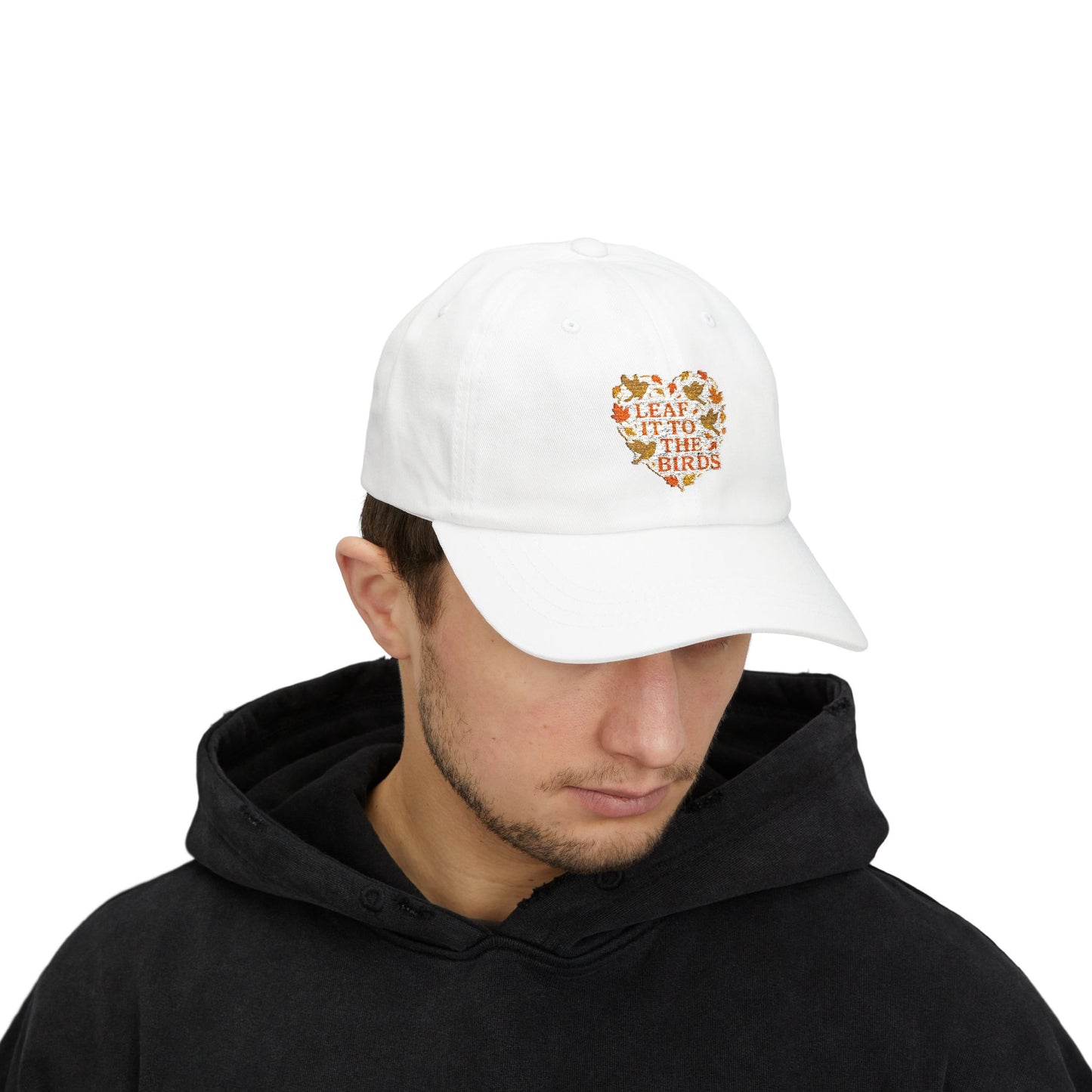 leaf It To The Birds Autumn Themed Cap