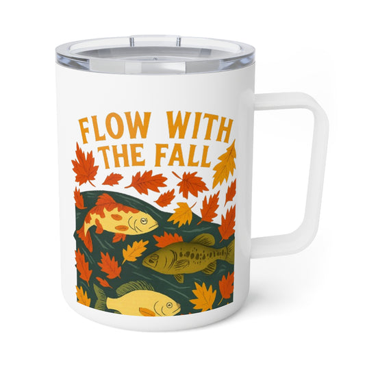 Flow With The Fall Insulated Coffee Mug