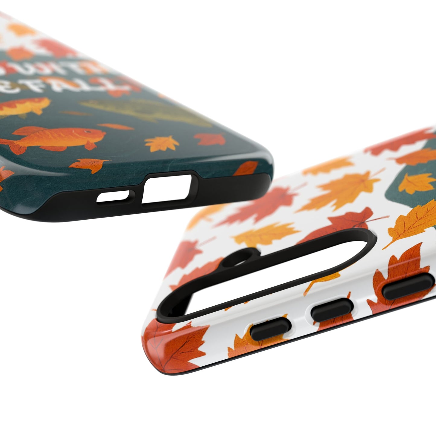 Flow With The Fall Fish Phone Case