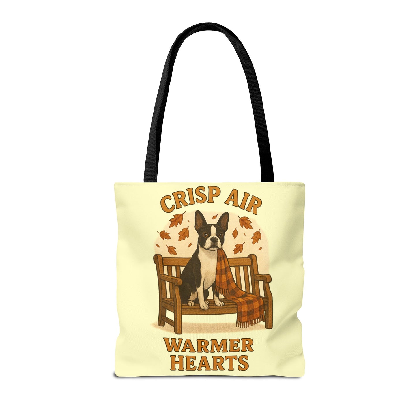 Crisp Air Warmer Hearts Tote Bag