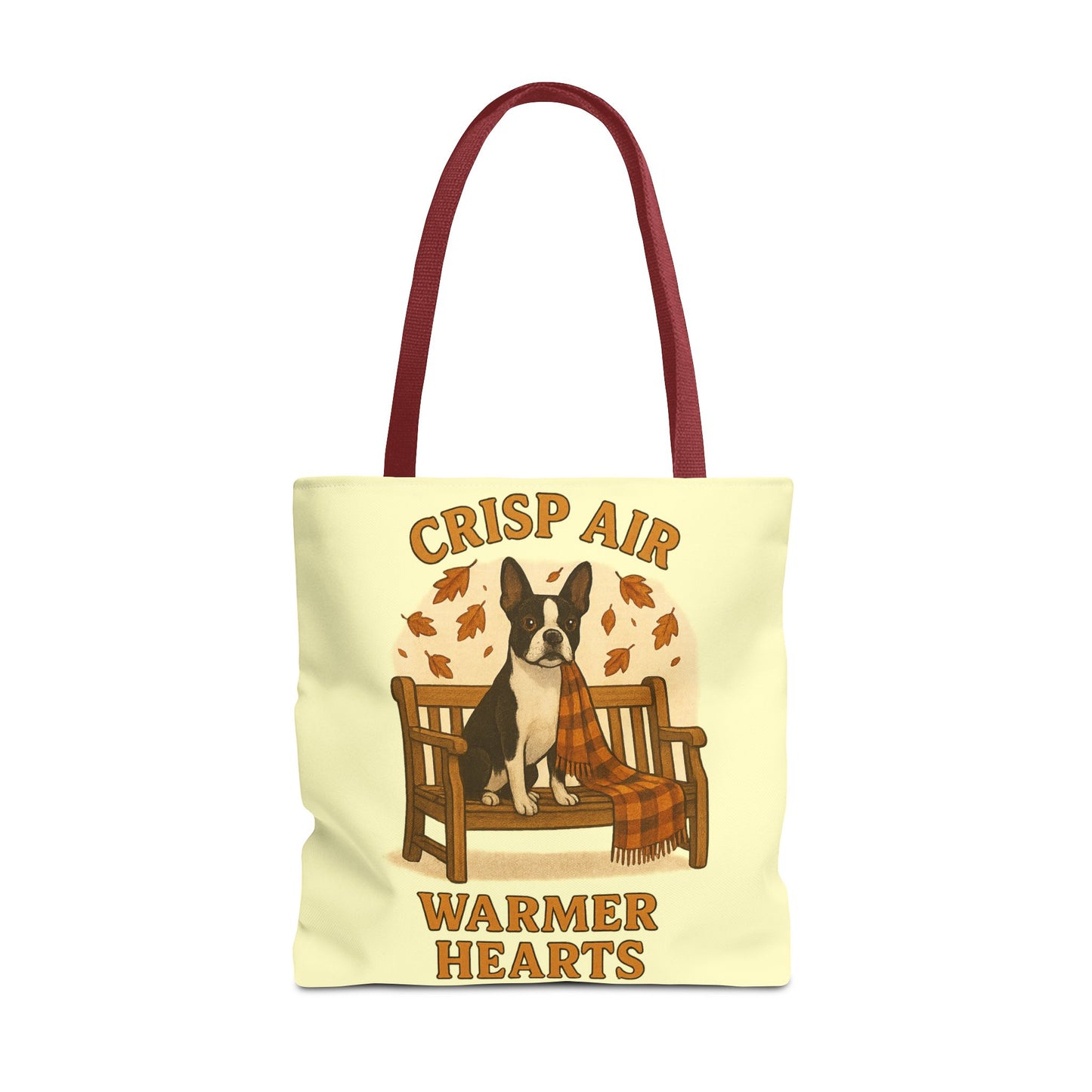 Crisp Air Warmer Hearts Tote Bag