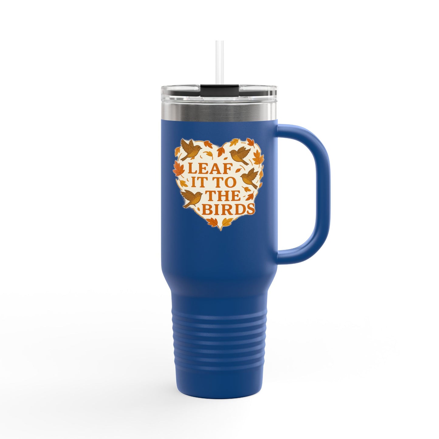 leaf it to the birds Travel Mug