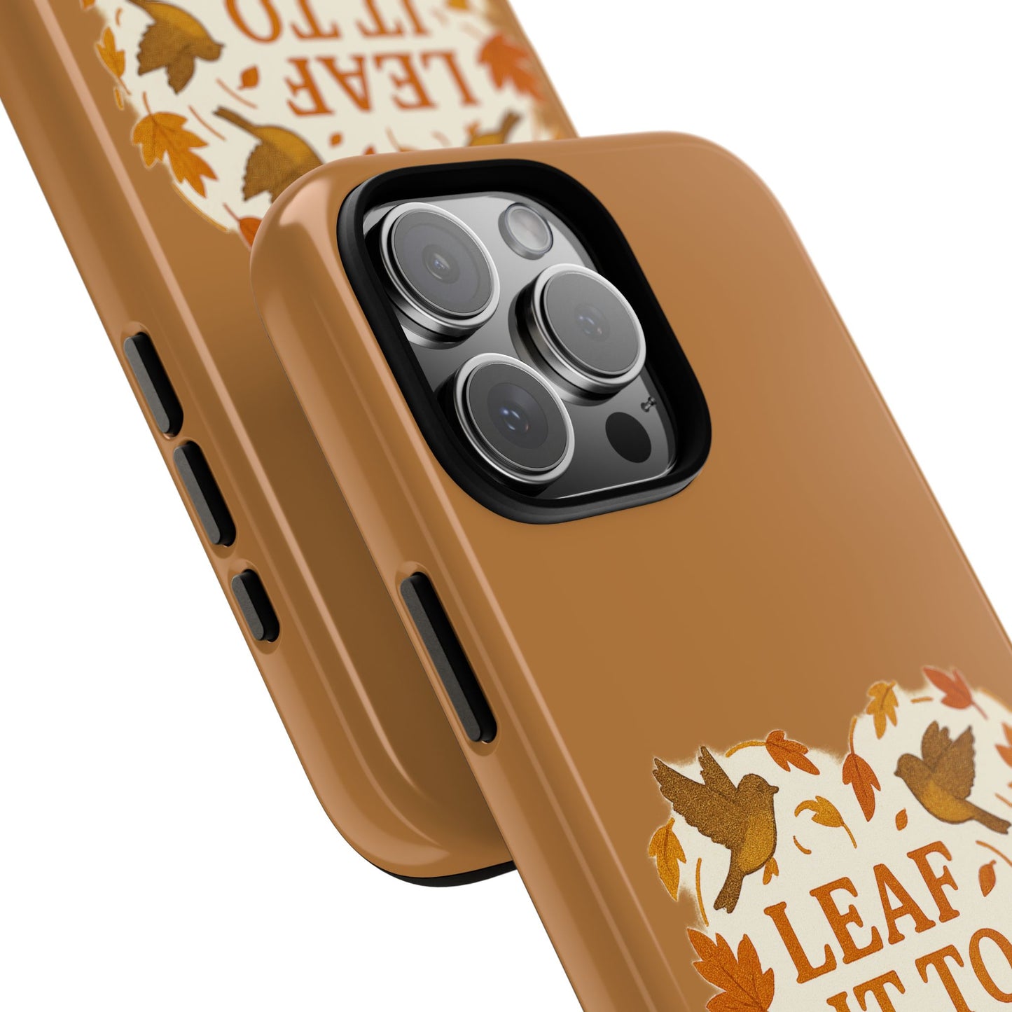 leaf It To The Birds Autumn Themed Phone Case