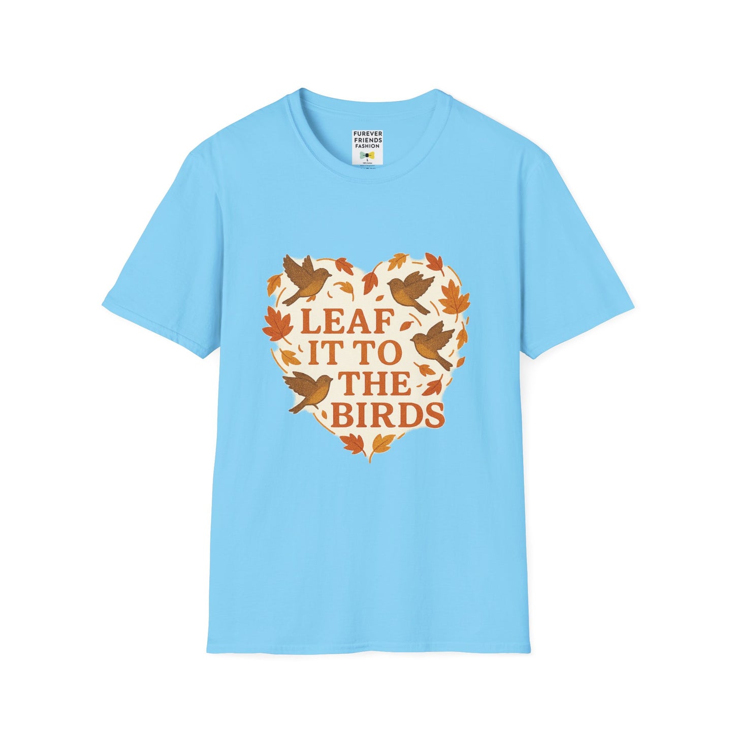 leaf It To The Birds Autumn Themed Tee