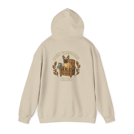 Cozy Frenchie Club Autumn Themed Hoodie
