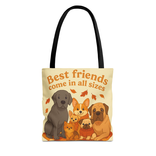 Best Friends Come in All Sizes Tote Bag
