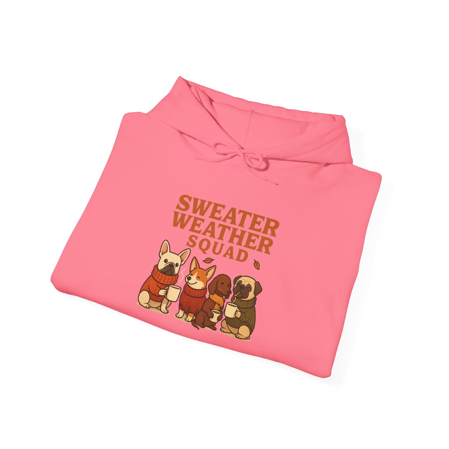 Sweater Weather Squad Autumn Themed Hoodie