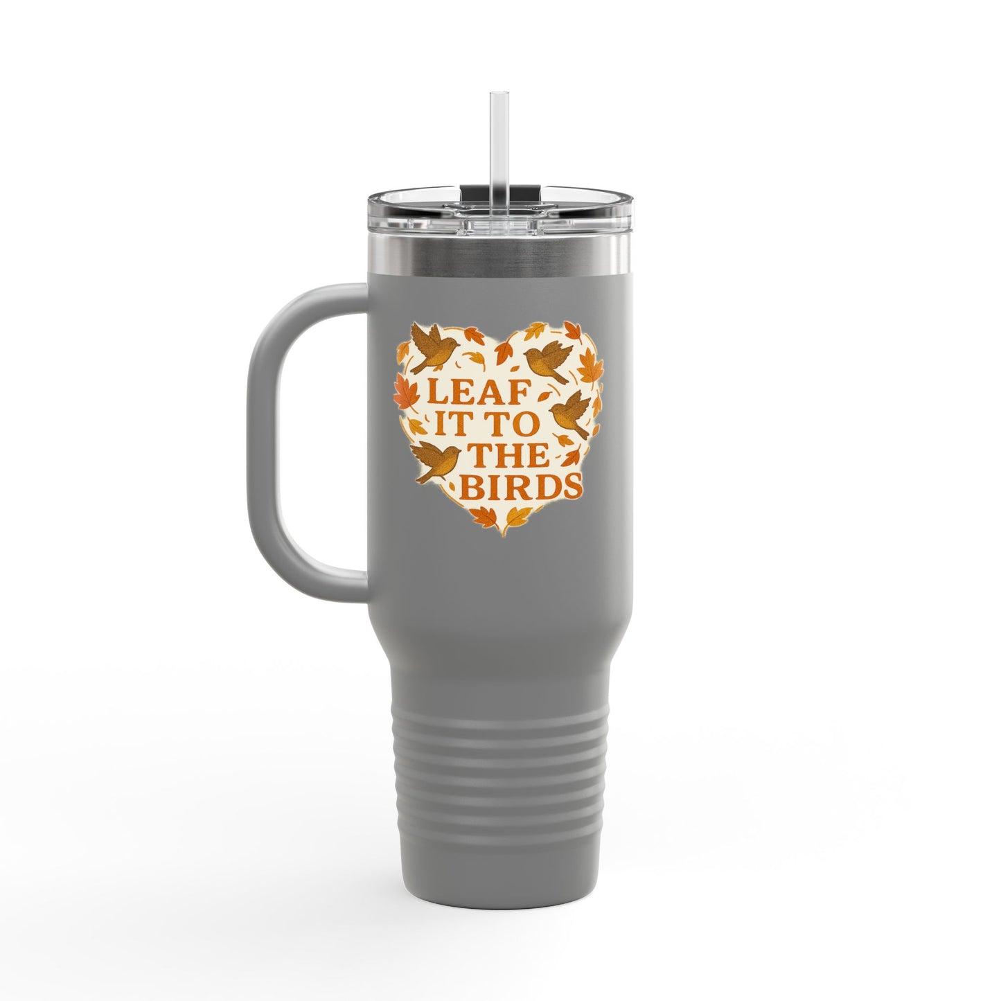 leaf it to the birds Travel Mug